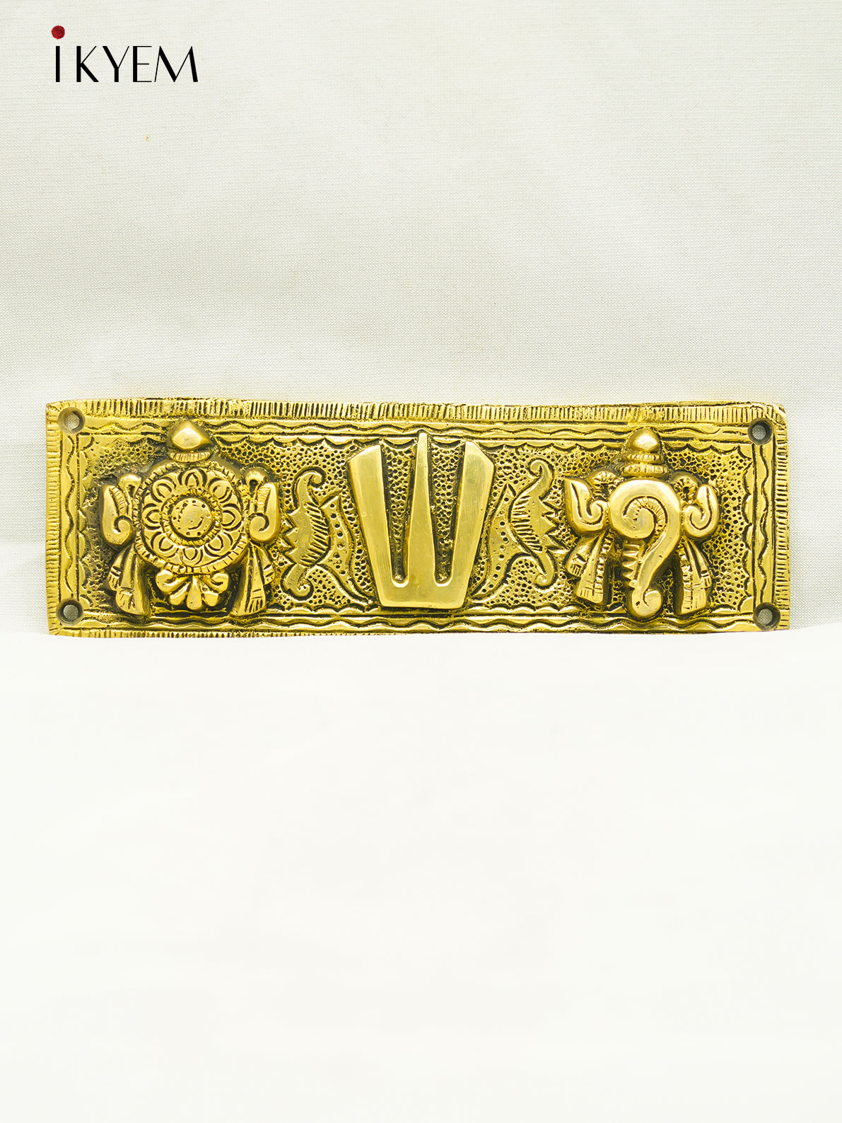 Brass Sangu Chakram , Namam wall mount