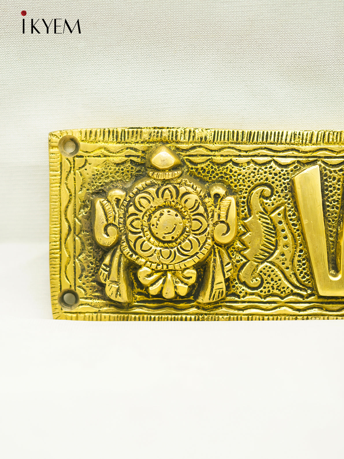 Brass Sangu Chakram , Namam wall mount