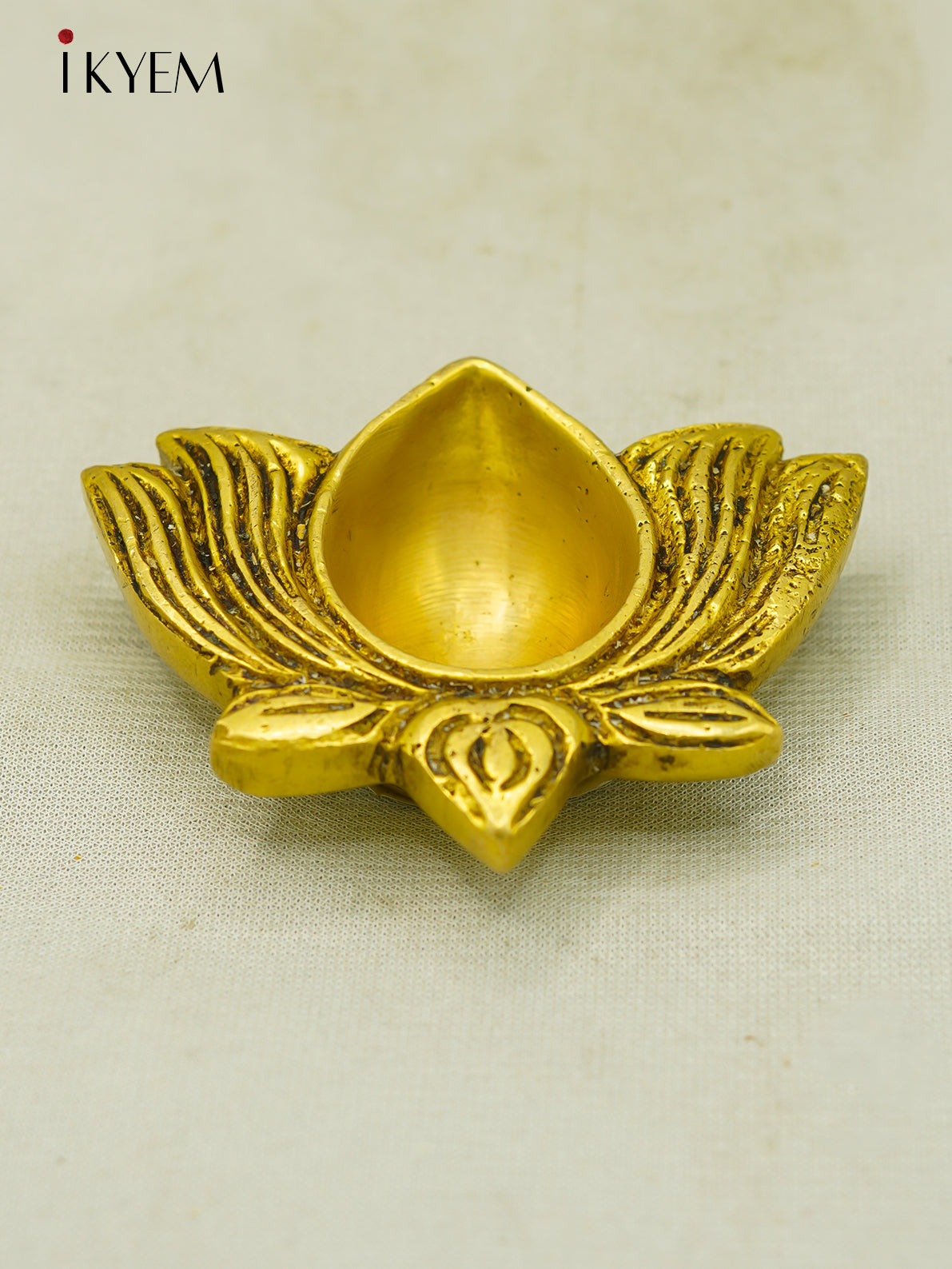 Brass Lotus Vilakku