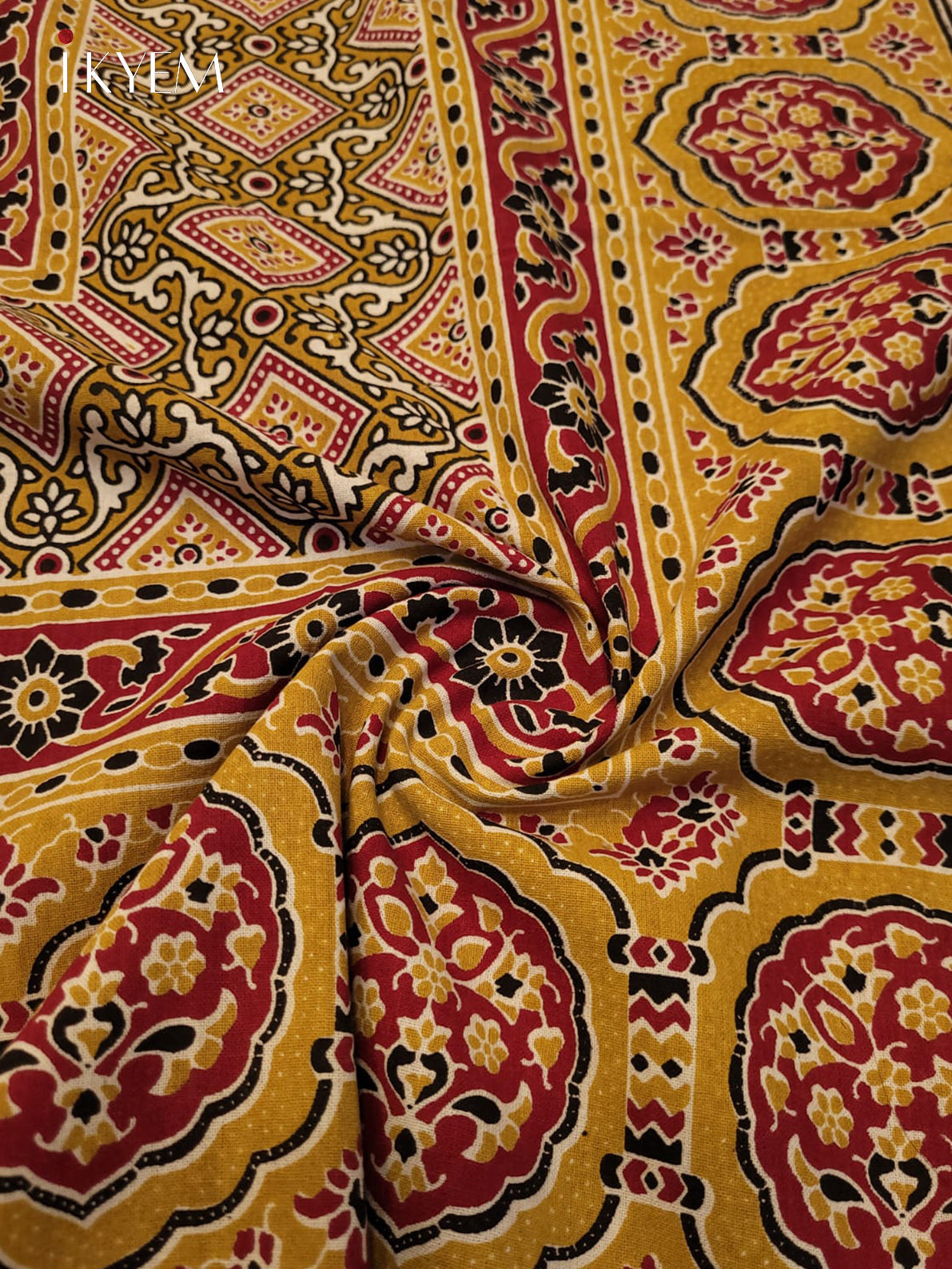 Mustard & Red - Bed Spread