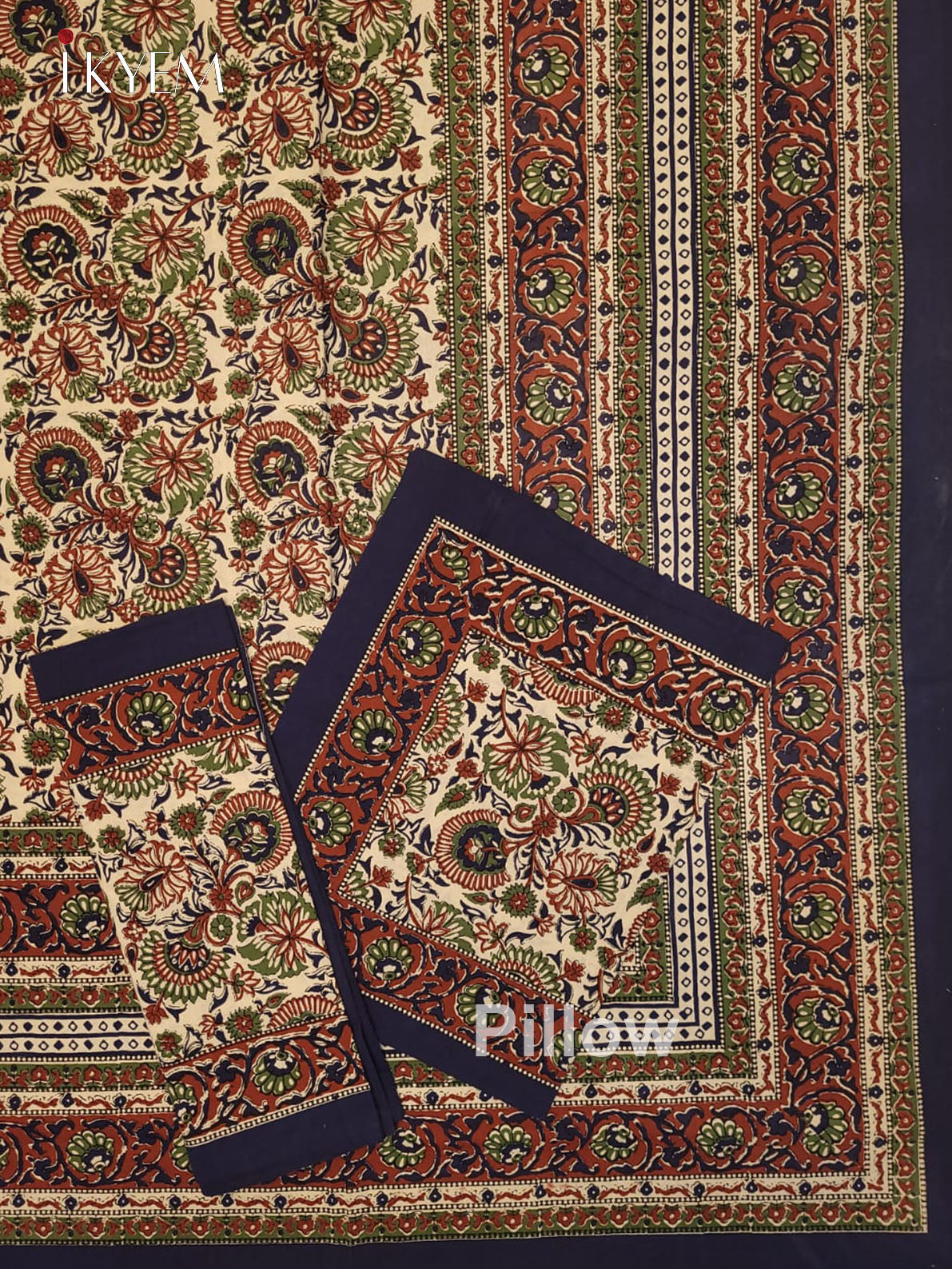 Brown & Cream - Bed Spread
