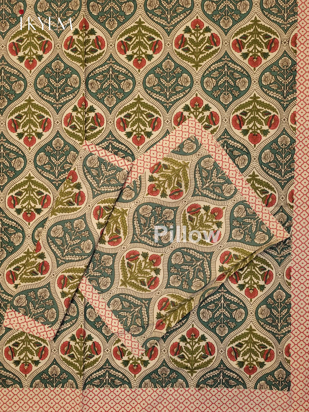 Green & Pink - Bed Spread