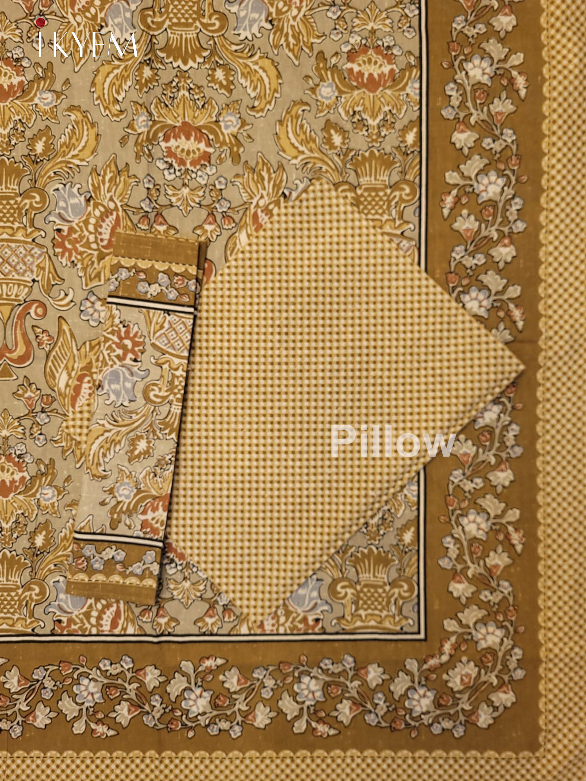 Grey & Brown - Bed SPread