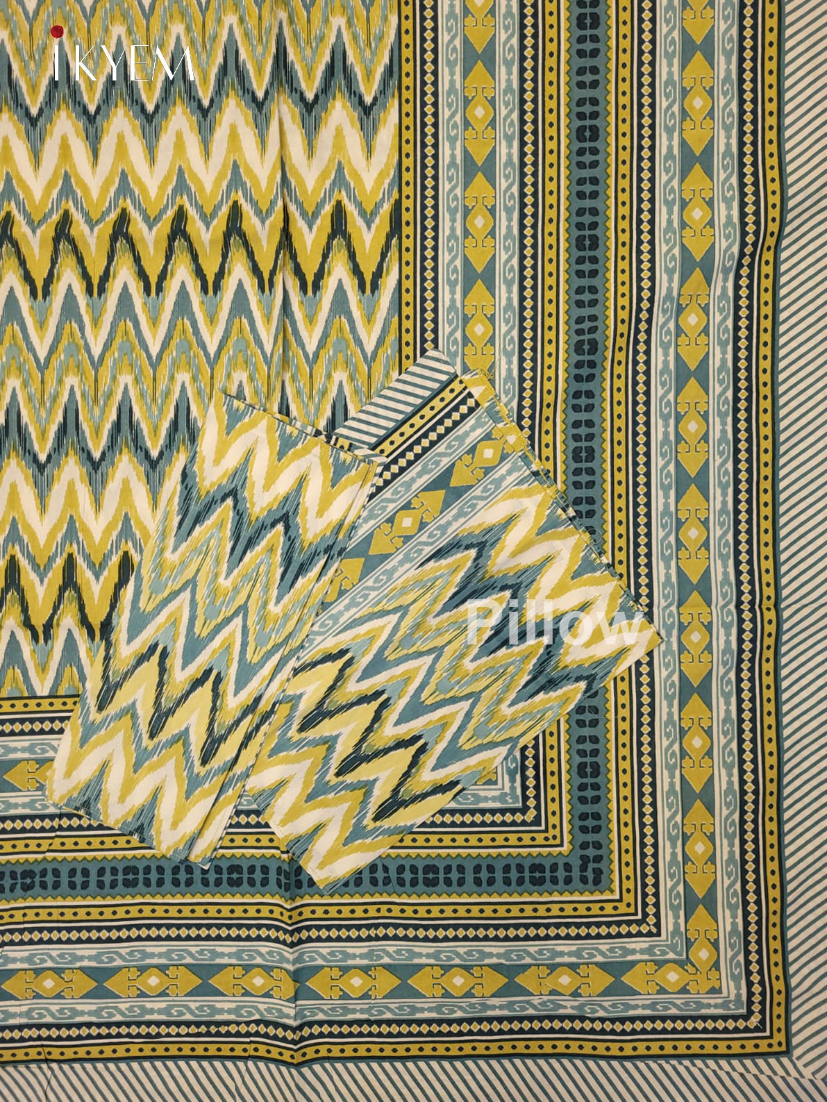 Blue & Green - Bed Spread