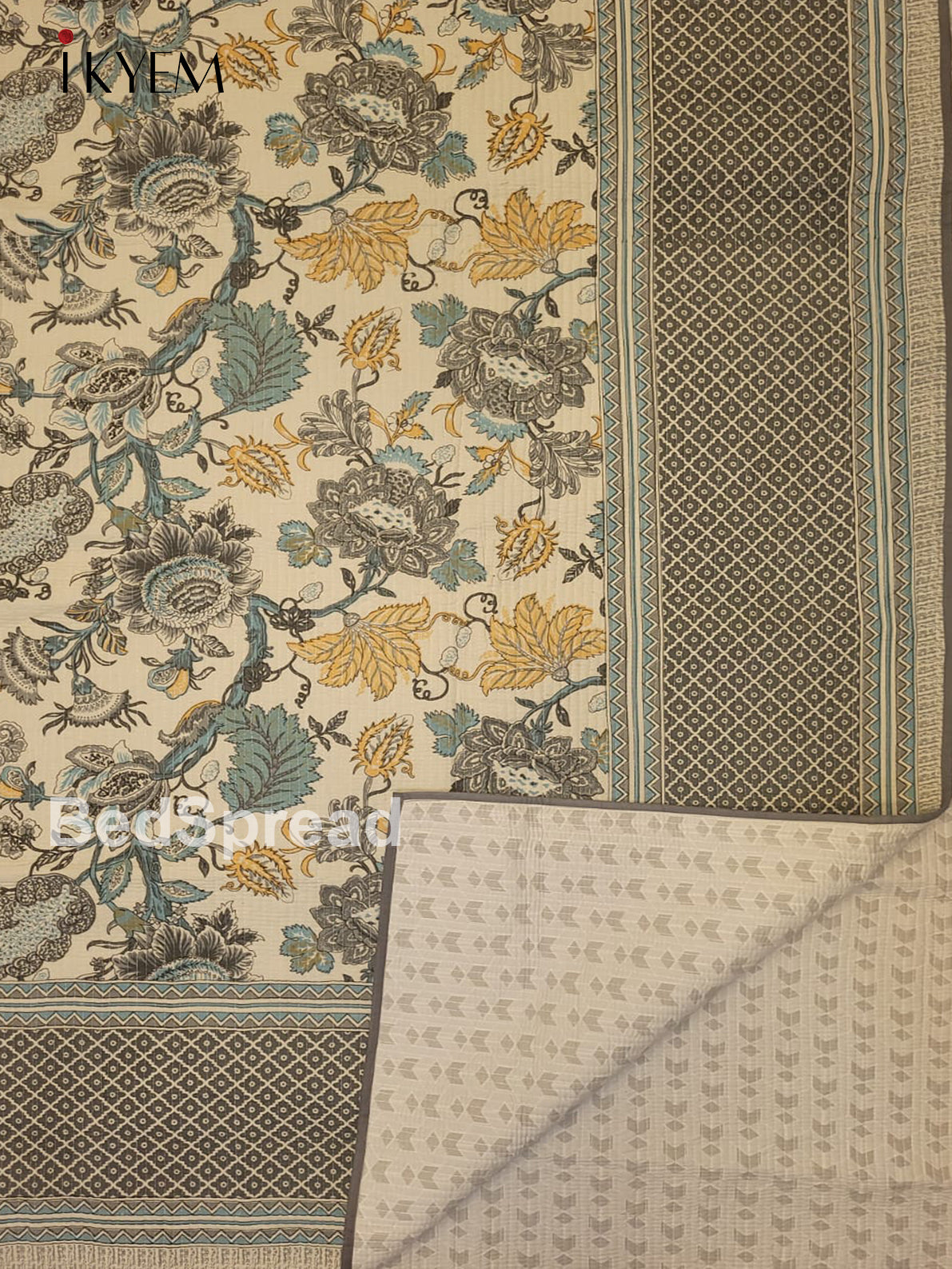 Cream & Grey - Quilt Set