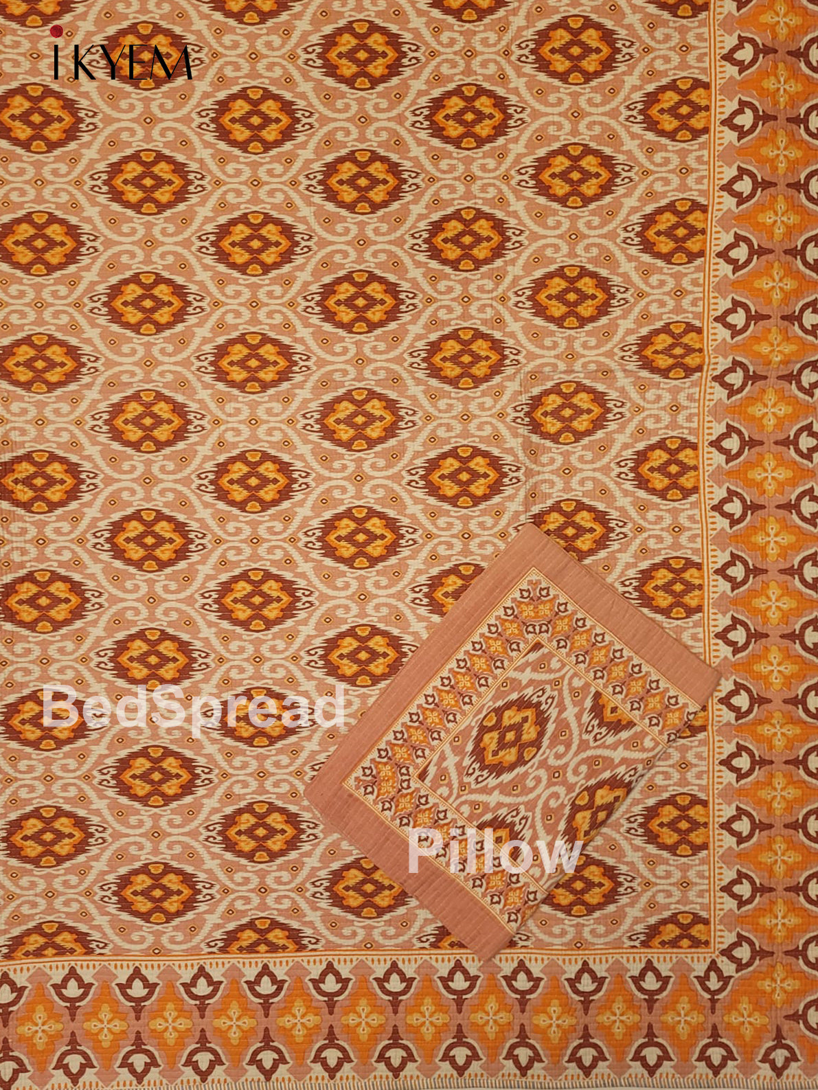 Cream & Peach - Quilt Set