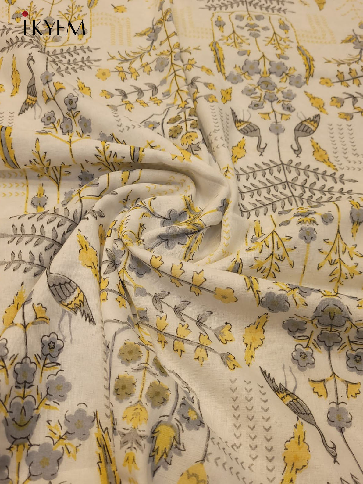 Cream & Grey Dohar - Set of 2 - 4GJ03248
