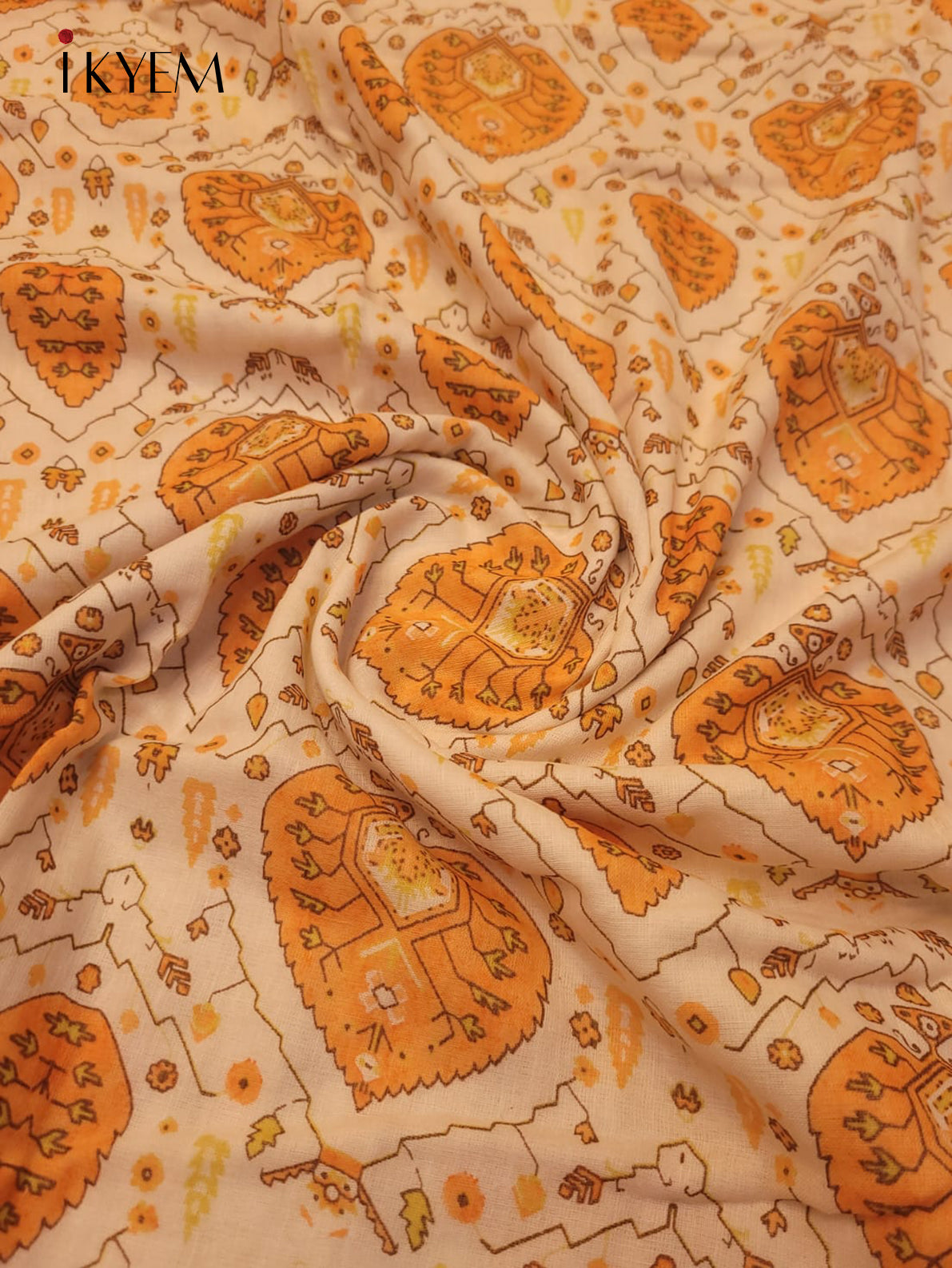 Orange & Yellow Dohar - Set of 2 - 4GJ03254
