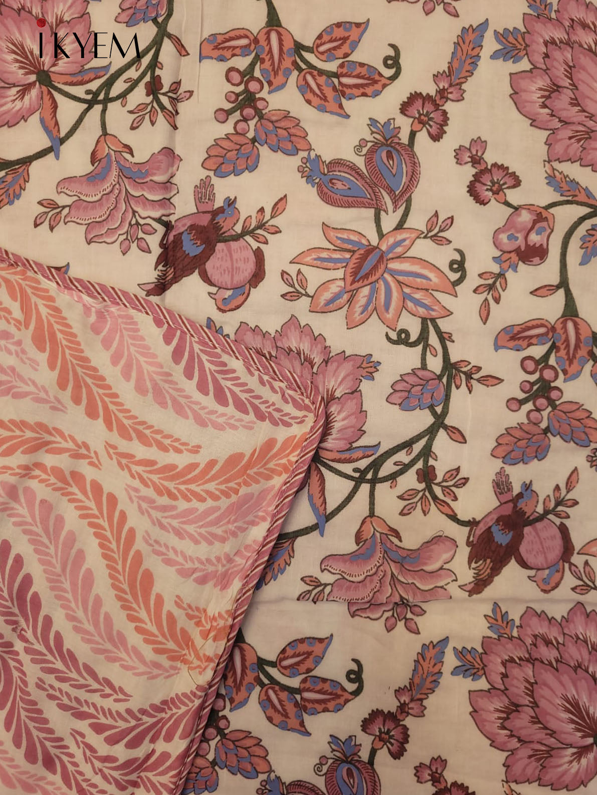 Cream & Pink - Set of 2 - 4GJ03256