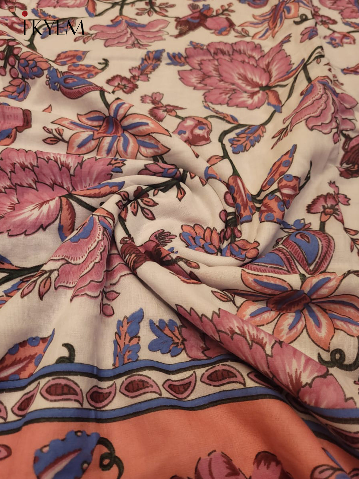 Cream & Pink Dohar - Single - 4GJ03270