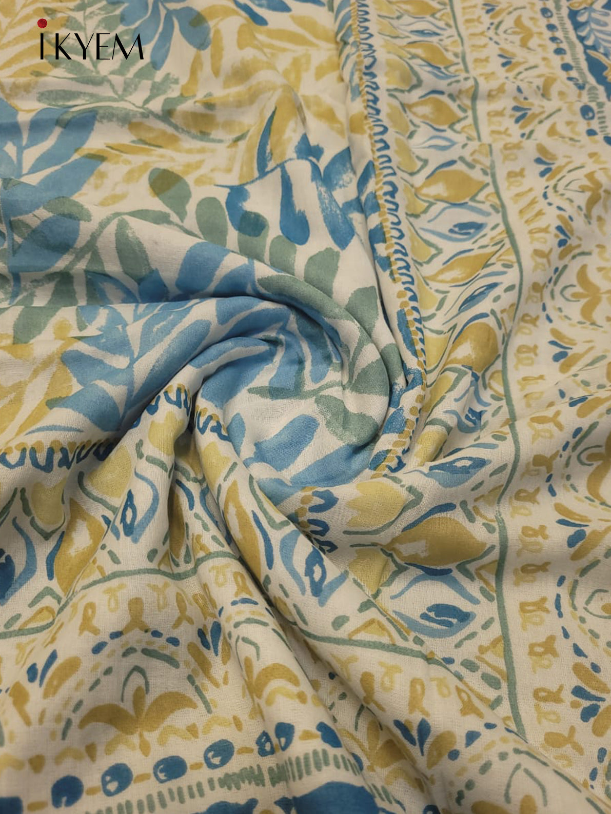 Cream & Blue Dohar - Single - 4GJ03277