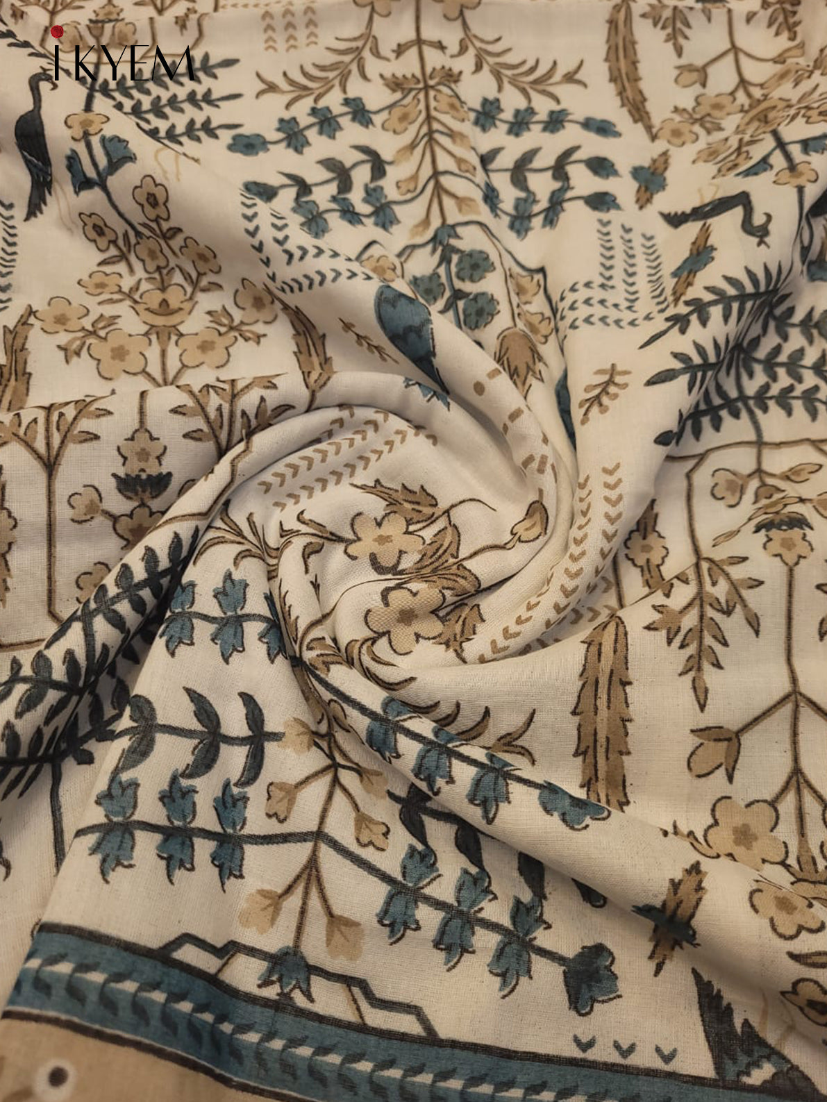 Cream & Blue Dohar - Single - 4GJ03283