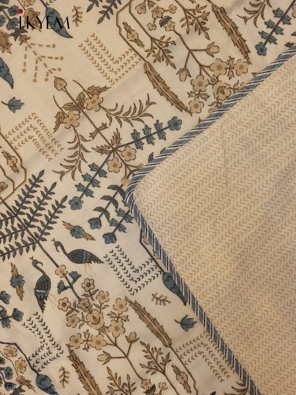 Cream & Blue Dohar - Single - 4GJ03283
