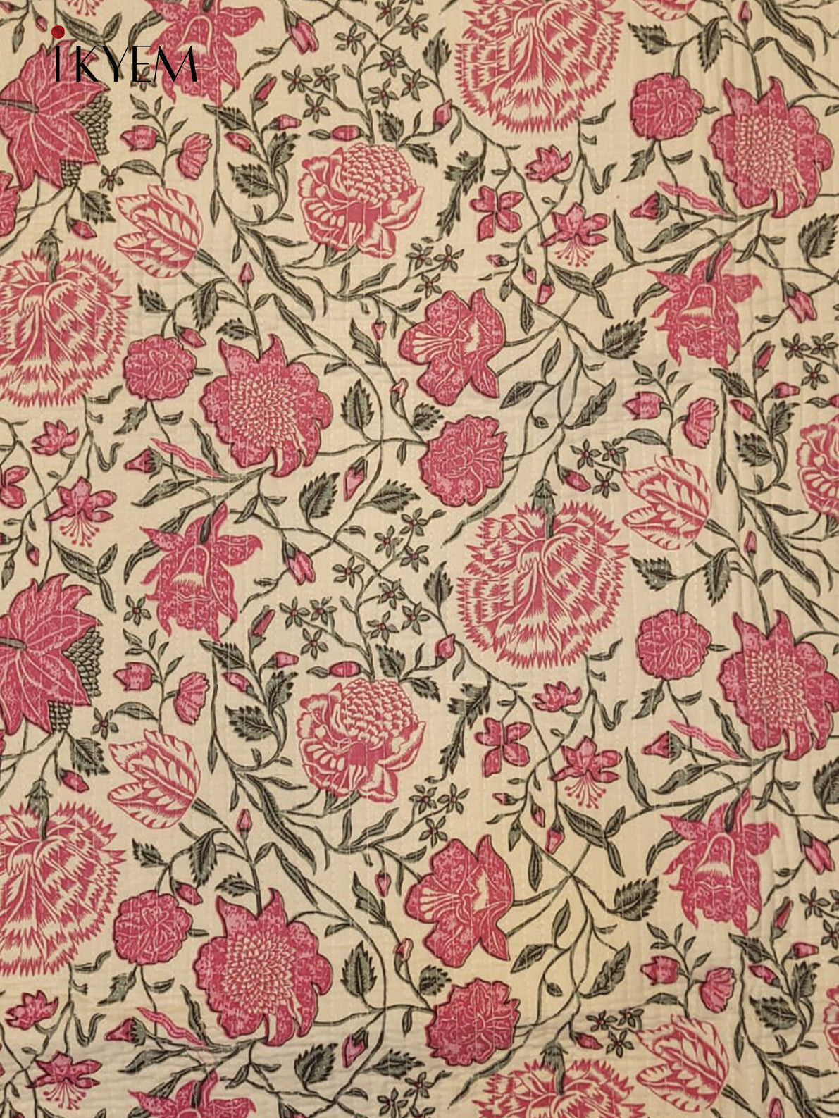 Cream & Pink - Quilt Set
