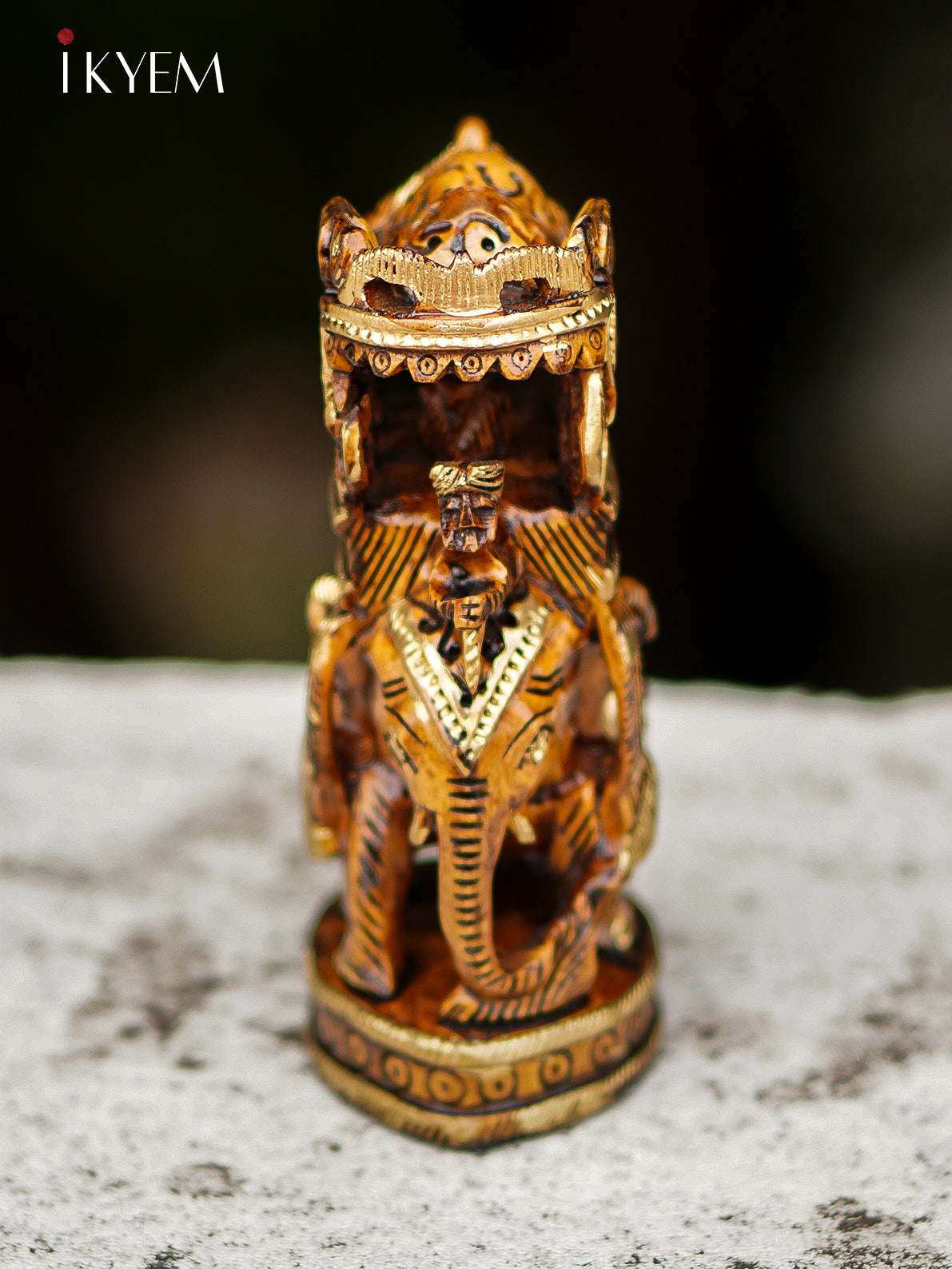 Handcrafted Wooden Elephant