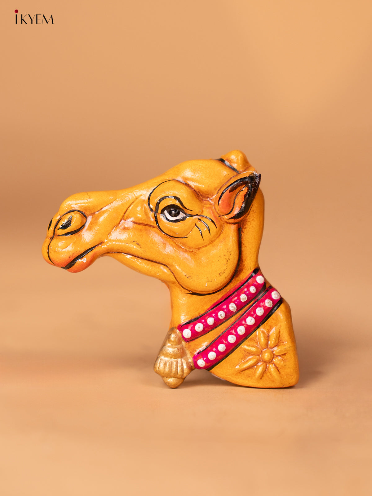 Wooden Camel Head Small - 4GJ03812