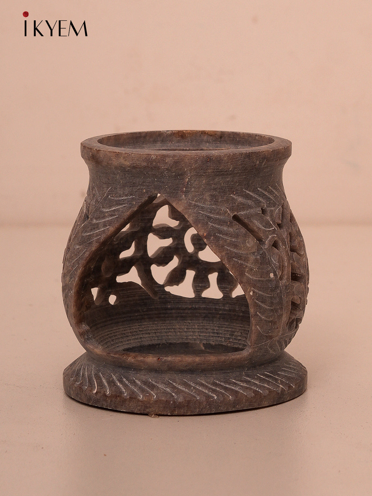 Hand Carved T-lite Holder