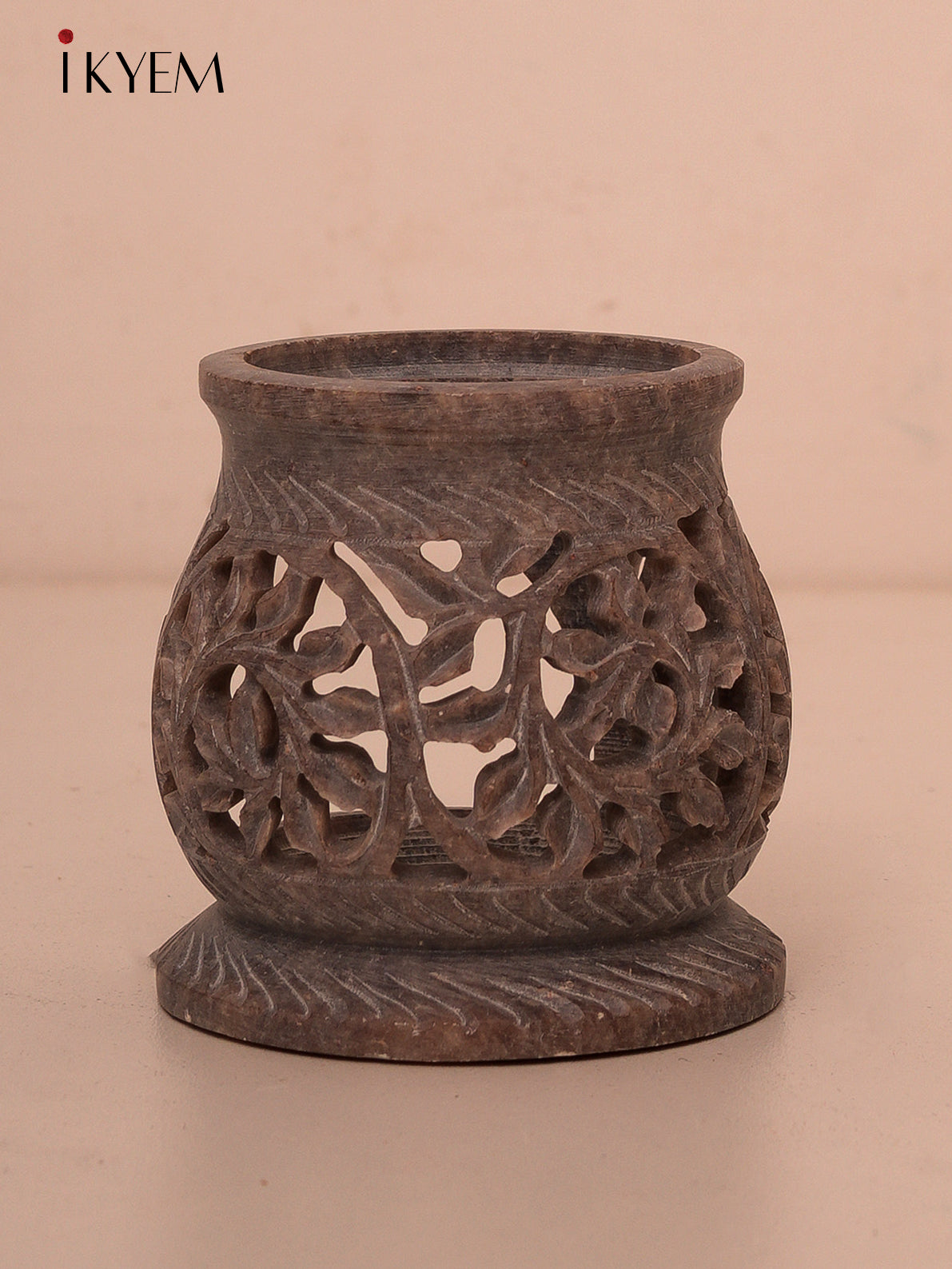 Hand Carved T-lite Holder