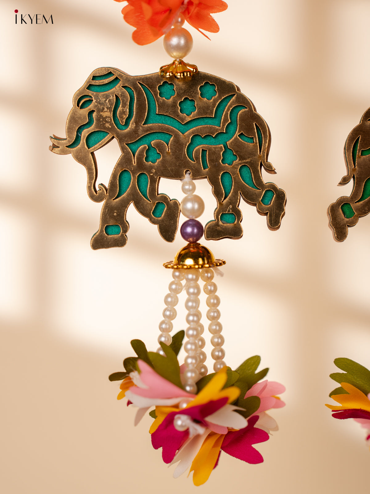 Decorative Elephant Hanging Thoran (Set of 2) - 4GJ03869