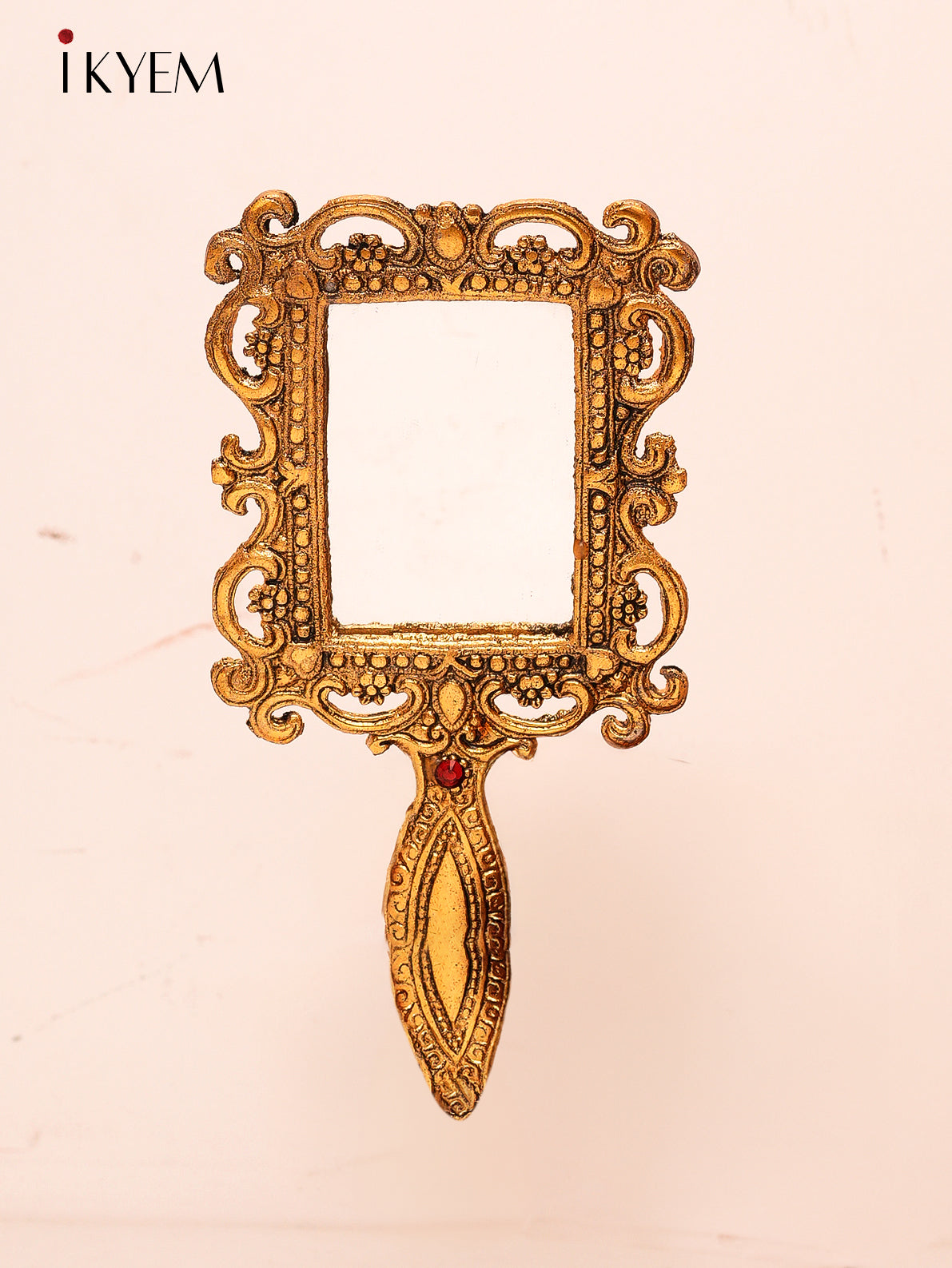 Antique Finish Hand Mirror