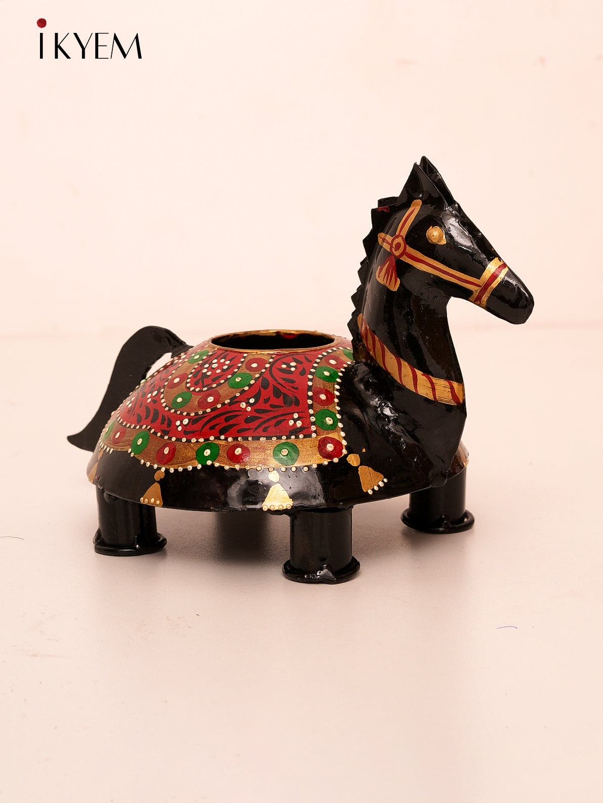 Hand Painted Wooden Horse
