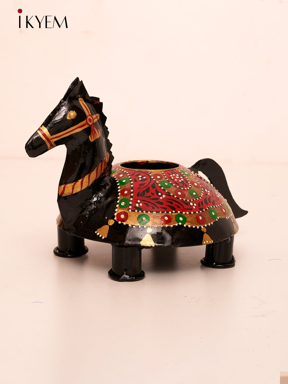 Hand Painted Wooden Horse
