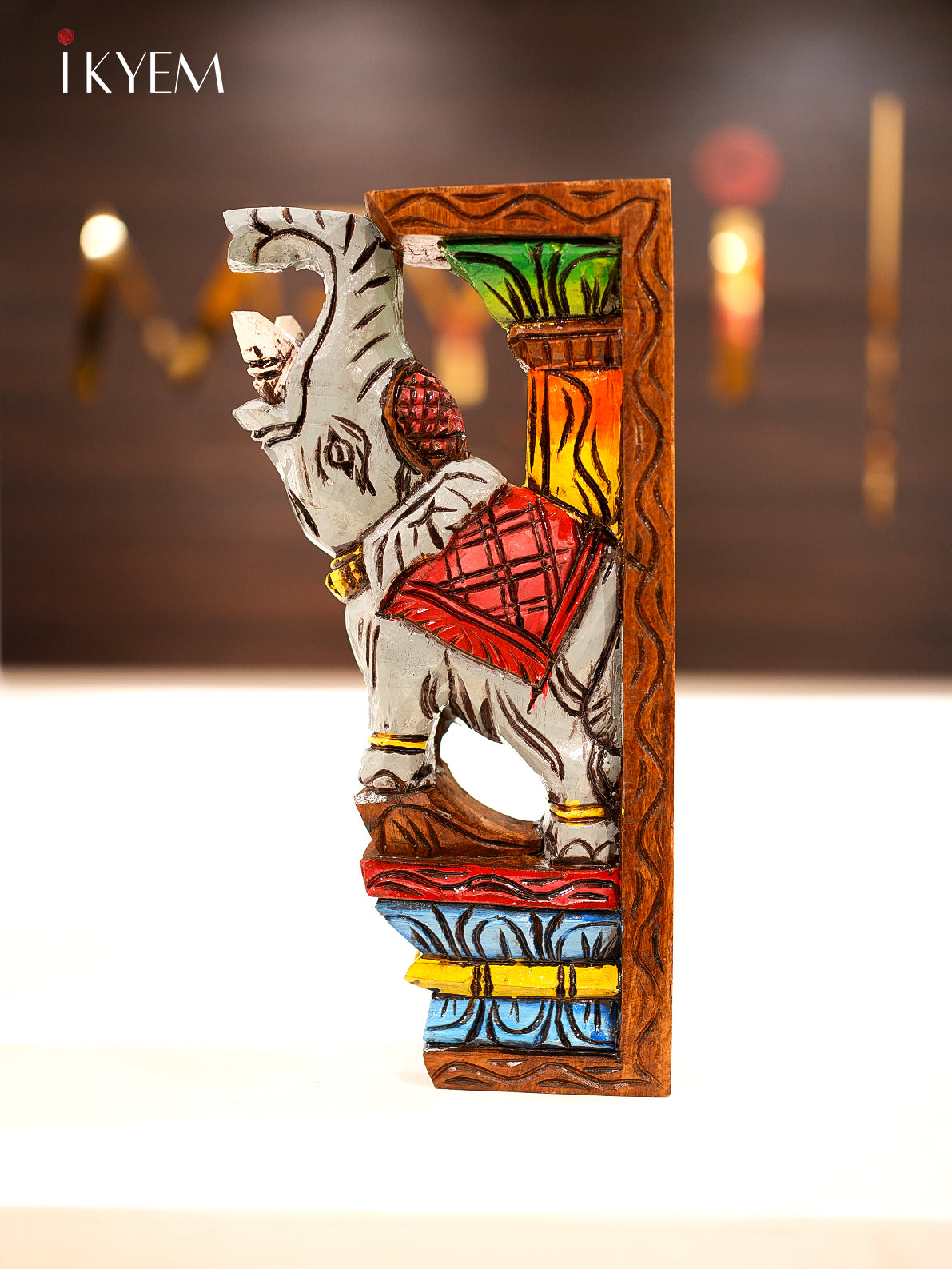Handpainted Elephant Brackets (Small)