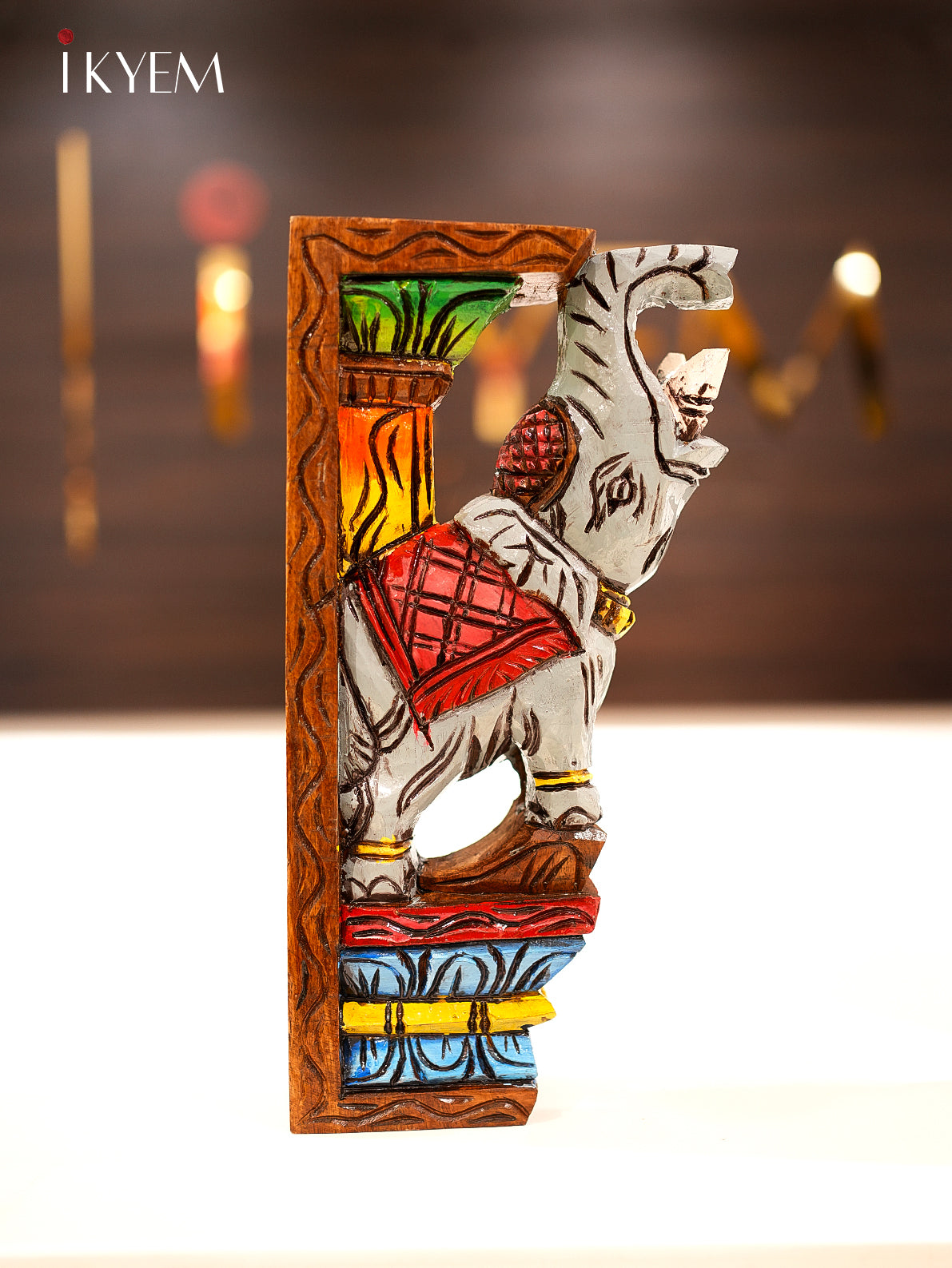 Handpainted Elephant Brackets (Small)
