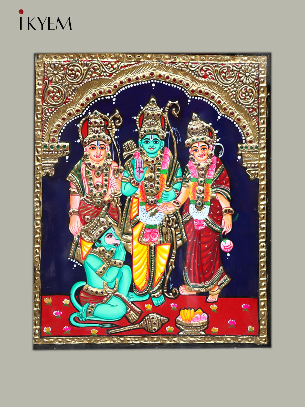 Ram Darbar - Tanjore Painting