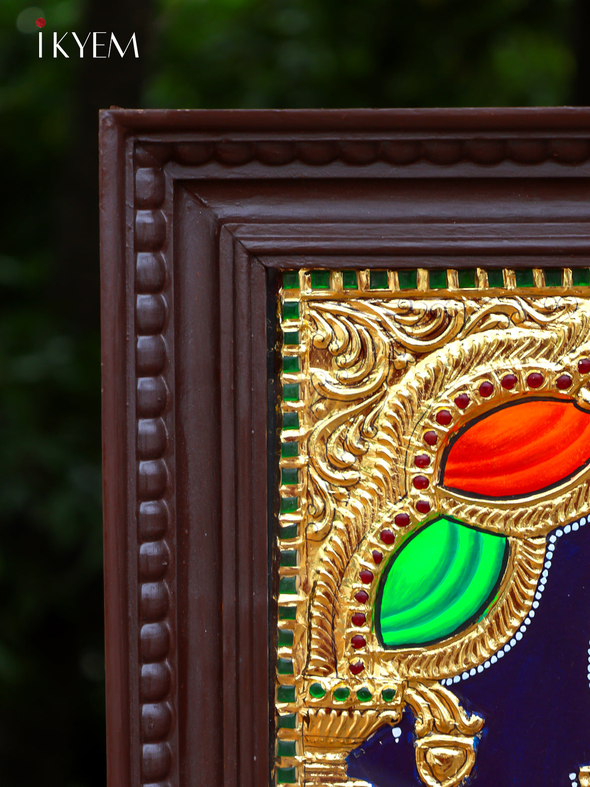 Goddess Annapoorani - Tanjore painting - 4IJ21019
