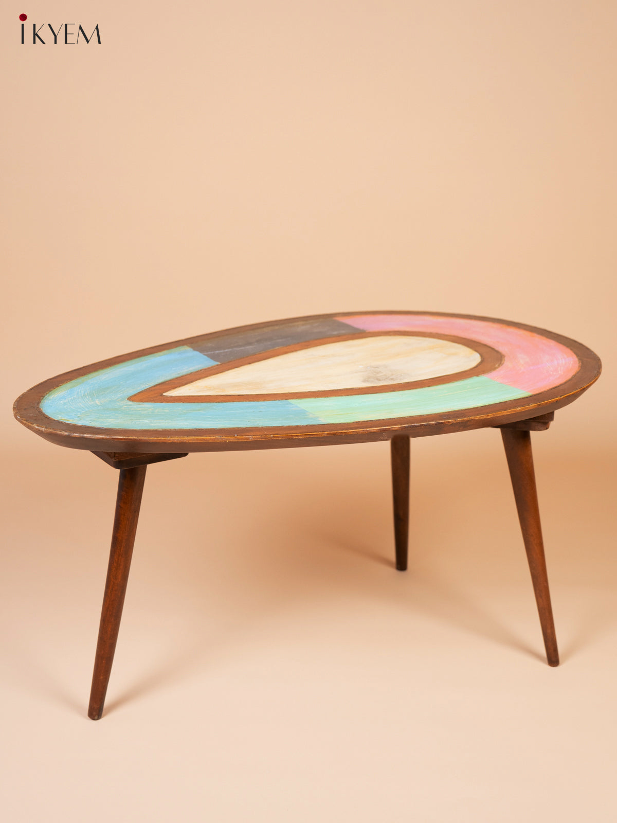 Drop shape Wooden Table (18×35) Inch - 4IJ24003