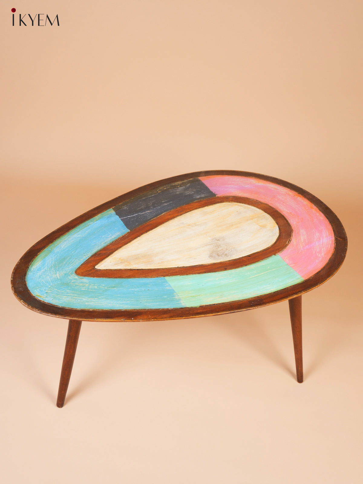 Drop shape Wooden Table (18×35) Inch - 4IJ24003