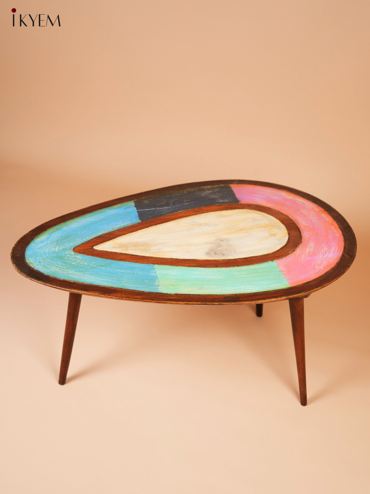Drop shape Wooden Table (18×35) Inch - 4IJ24003