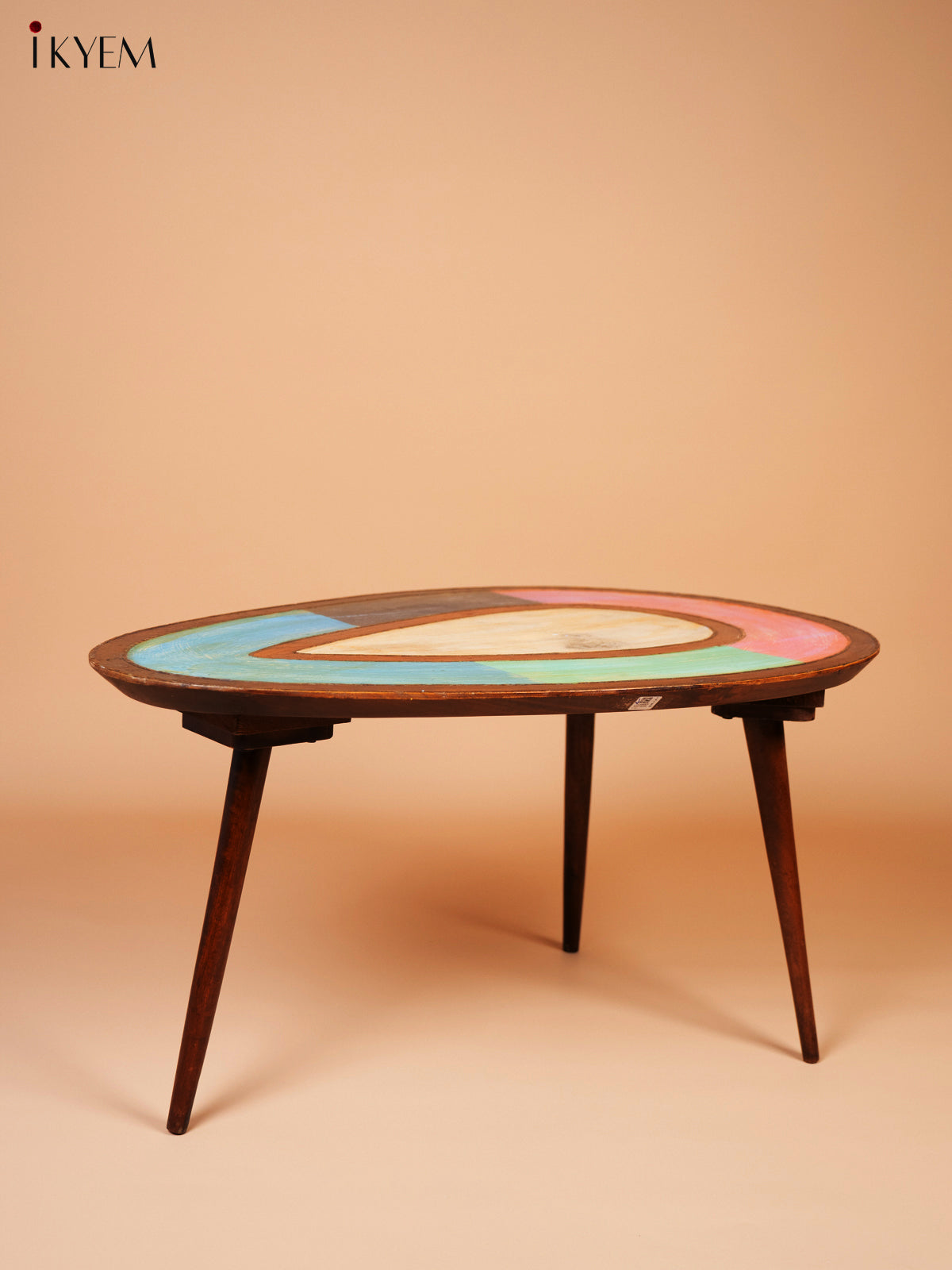 Drop shape Wooden Table (18×35) Inch - 4IJ24003
