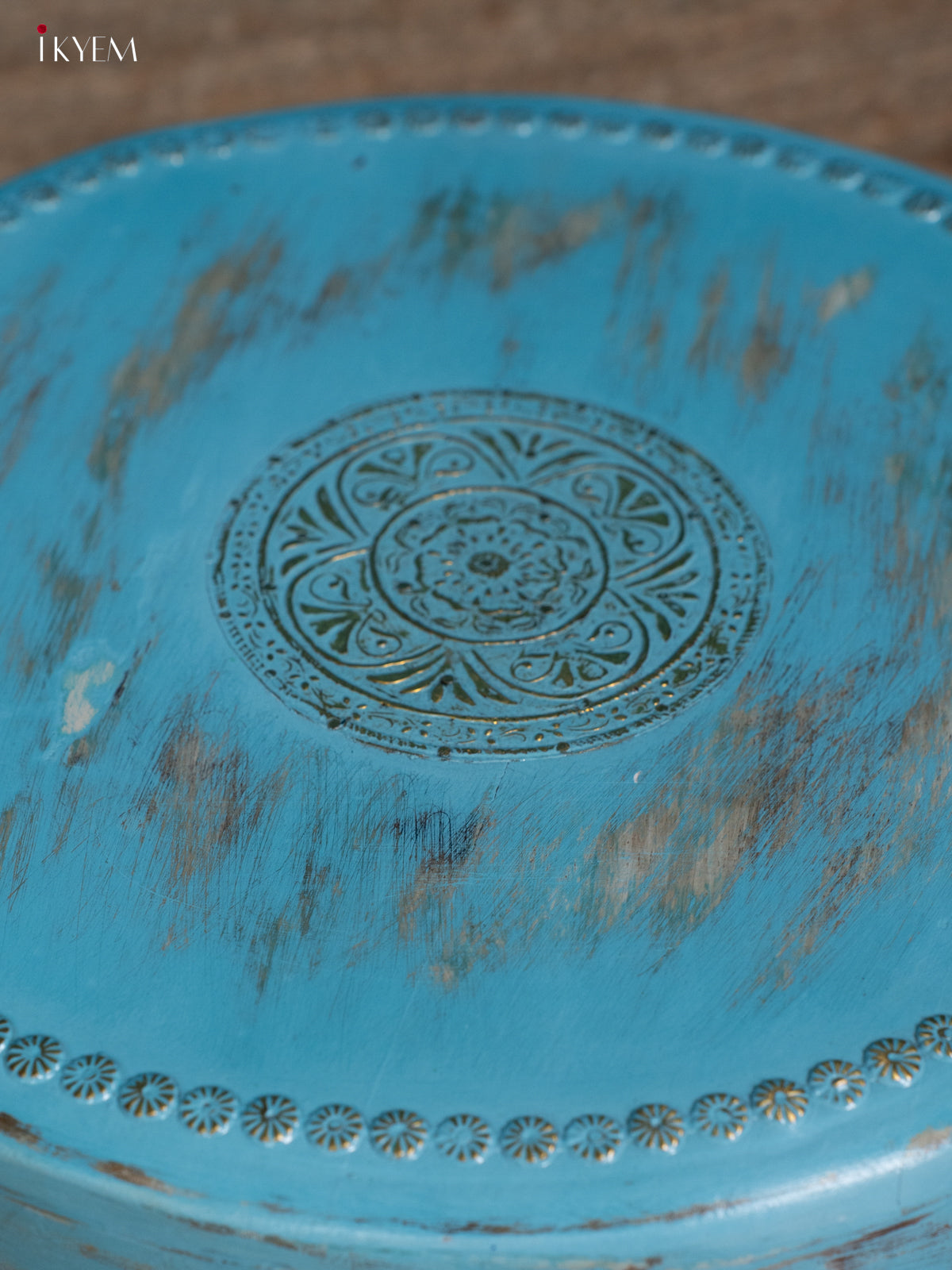 Wooden Small Stool - (14×14) -4IJ30092