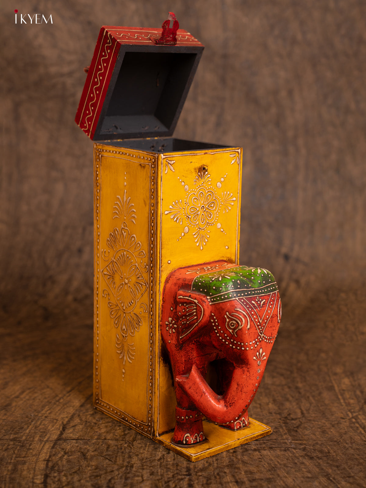 Hand Painted Indian Jewellery Box from Rajasthan