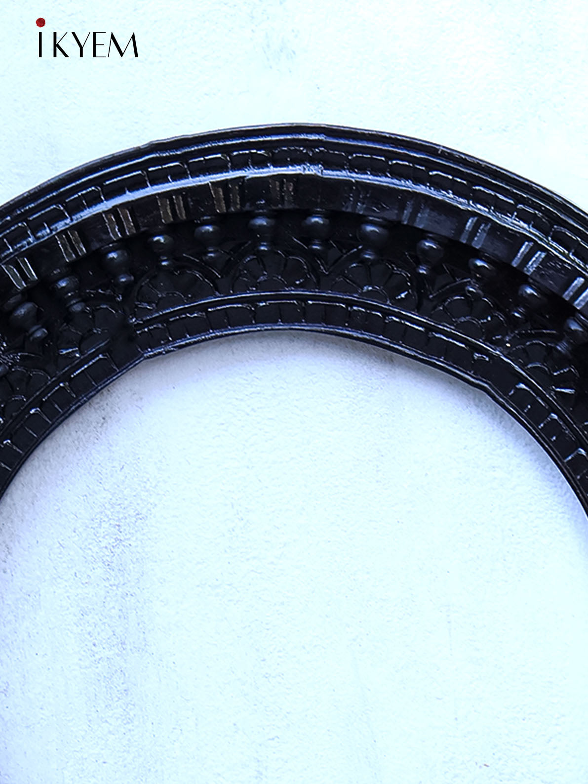 Celestial Circle - Ornate Circular Wooden Frame