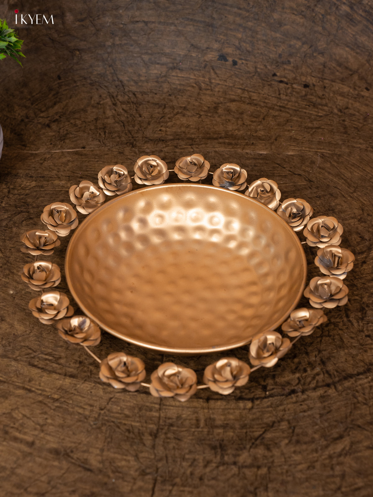 METAL URLI GULAB - (34×34) - 4JJ12049