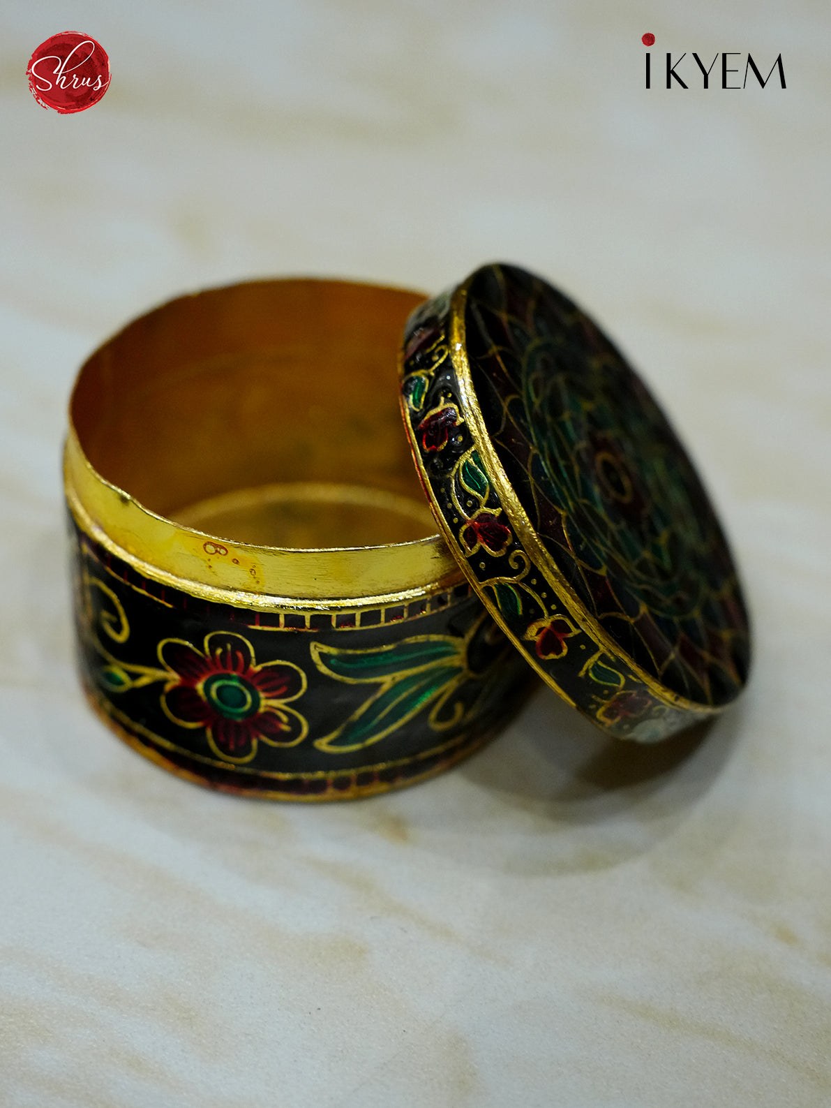 Meenakari KumKum Box