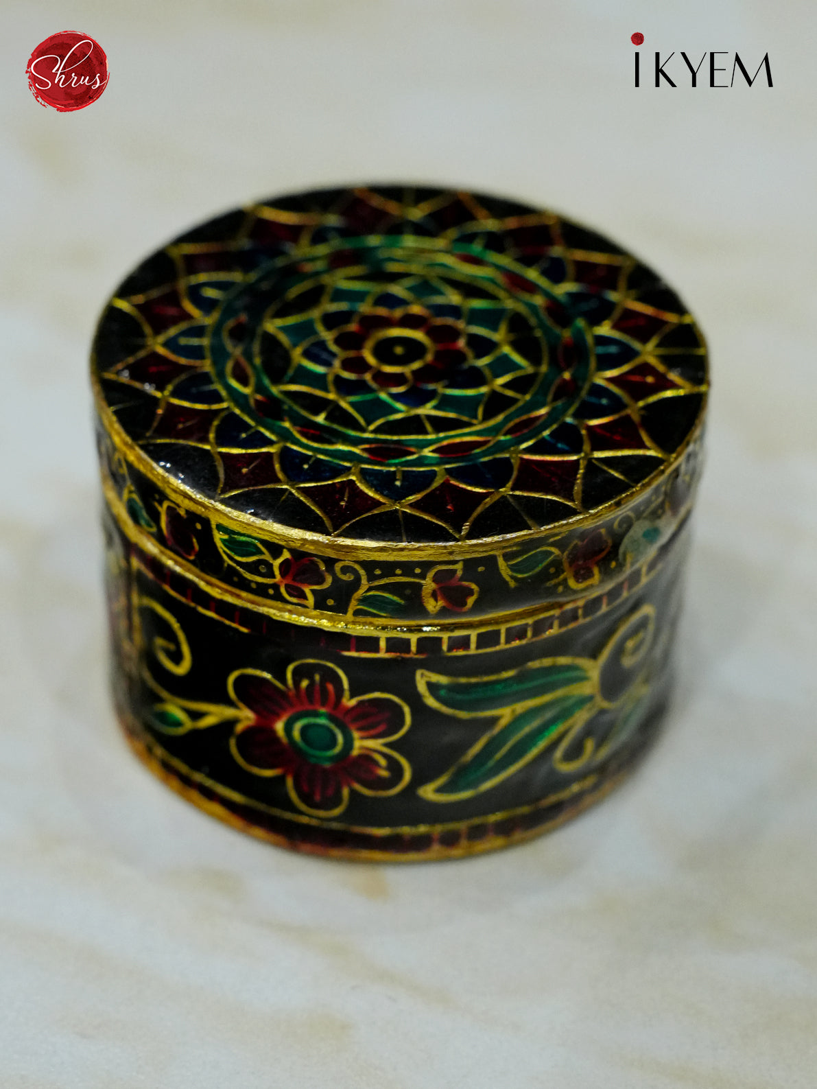 Meenakari KumKum Box