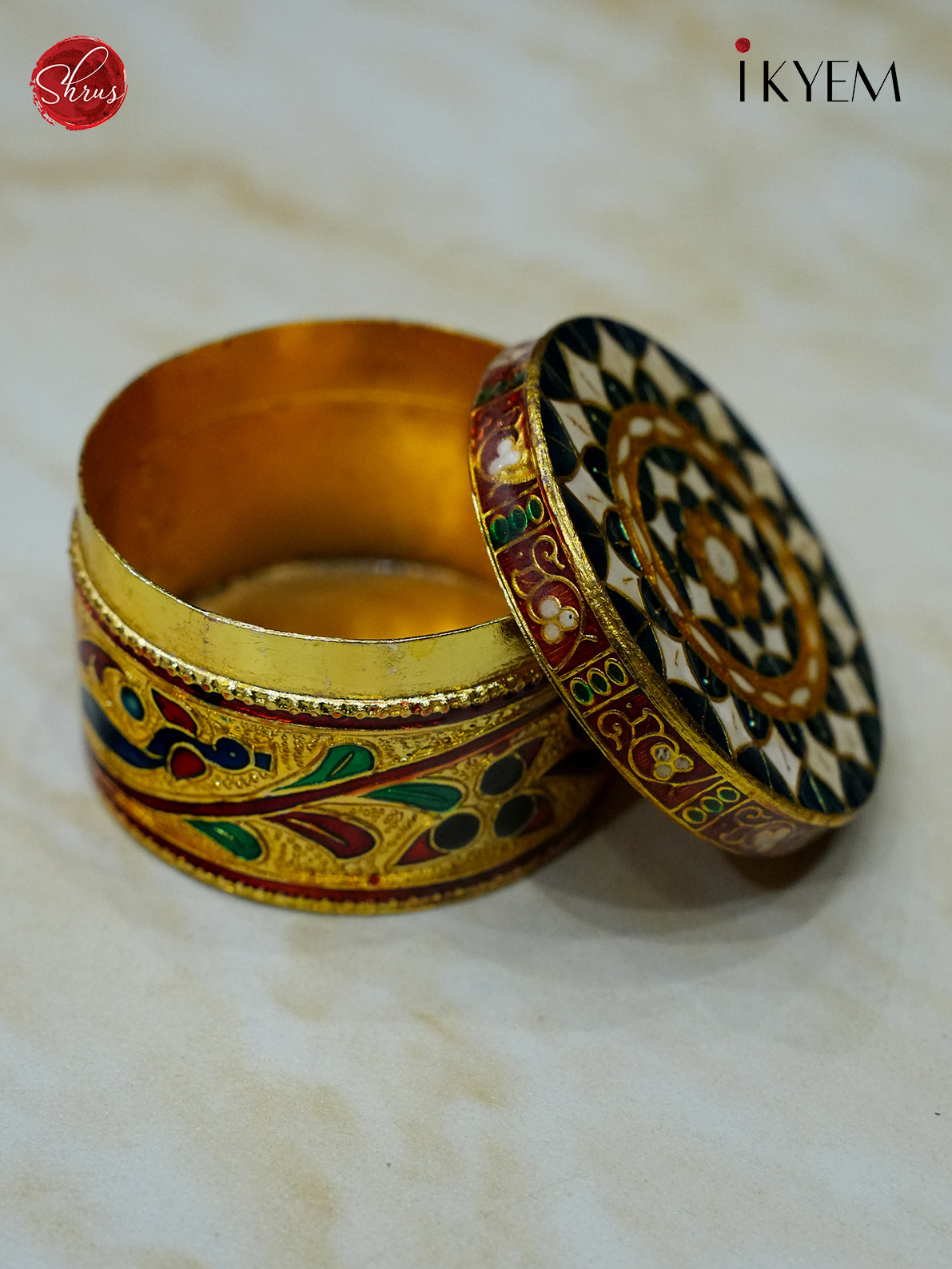 Meenakari KumKum Box