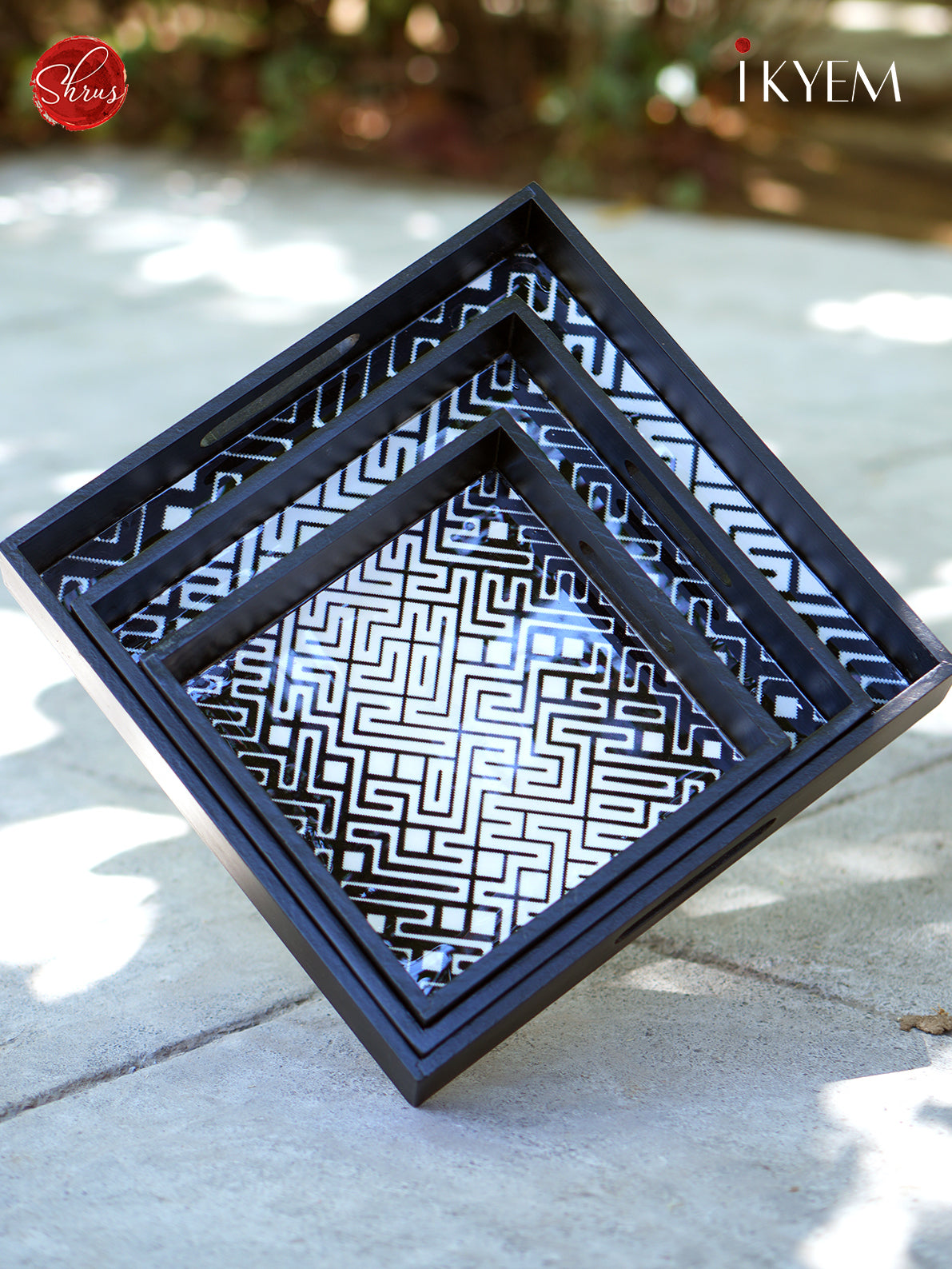 Printed Wooden Serving tray