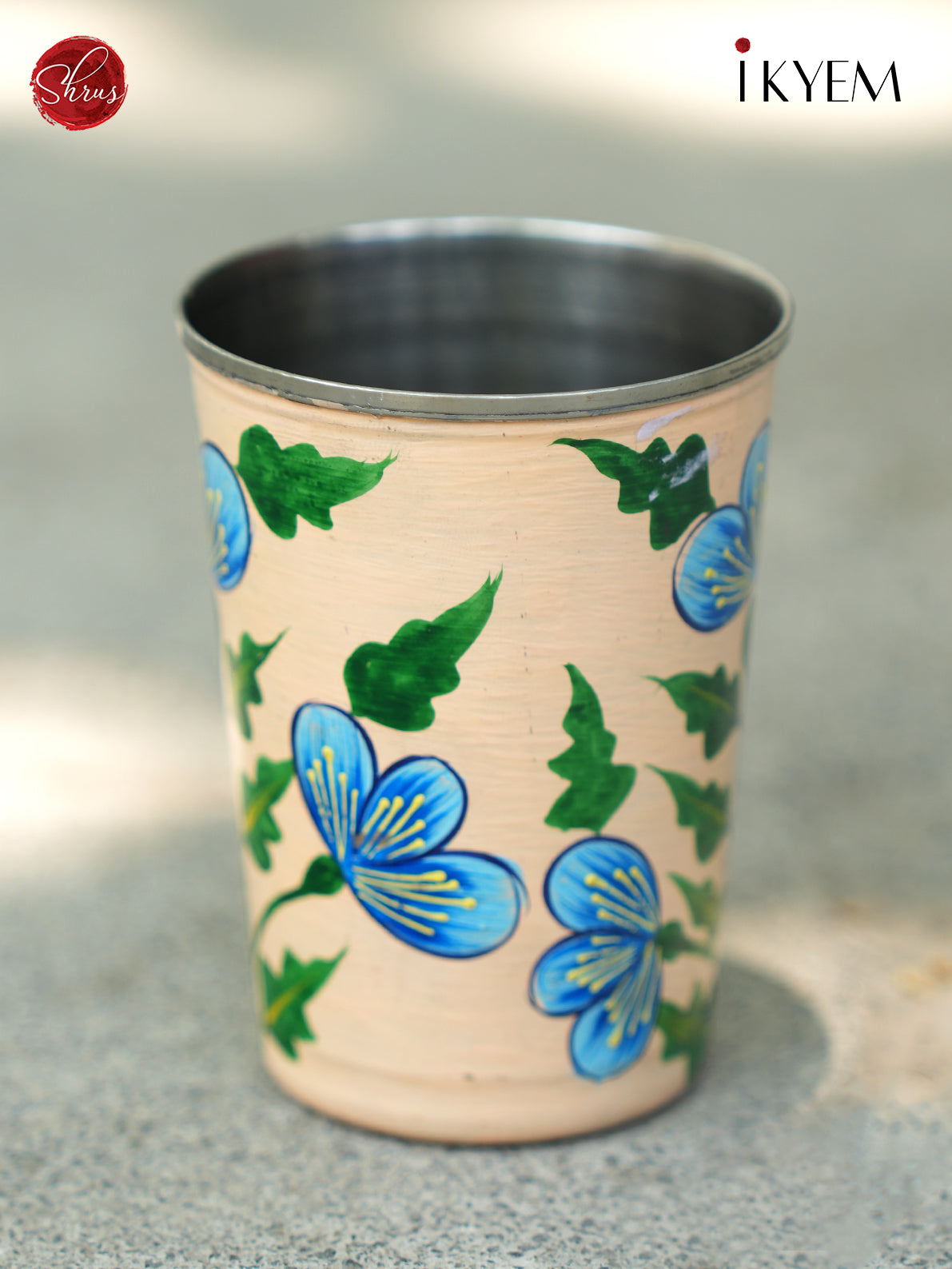 Hand Painted Enamel Tumbler