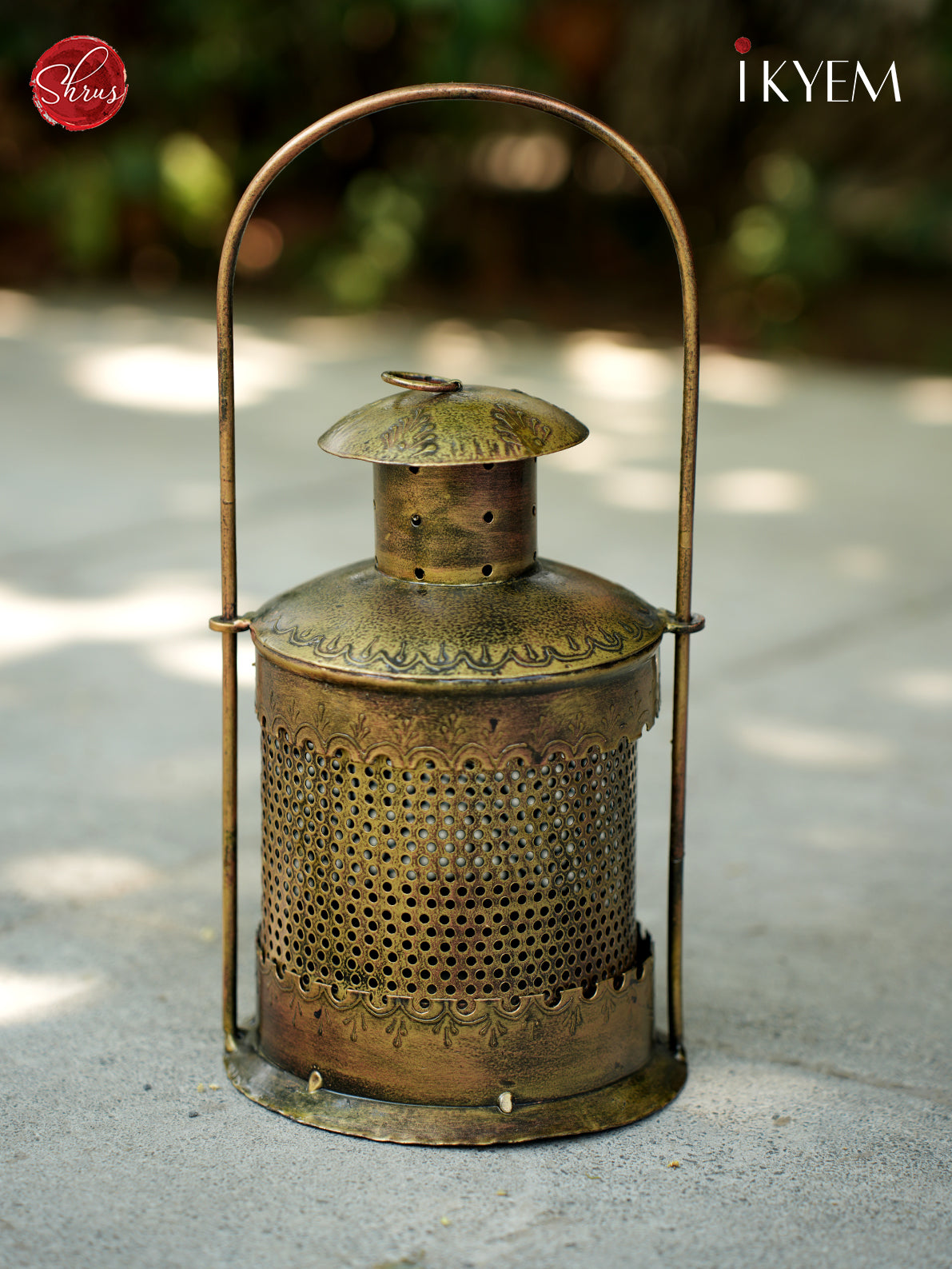 Antique Jalli work Hanging Lantern