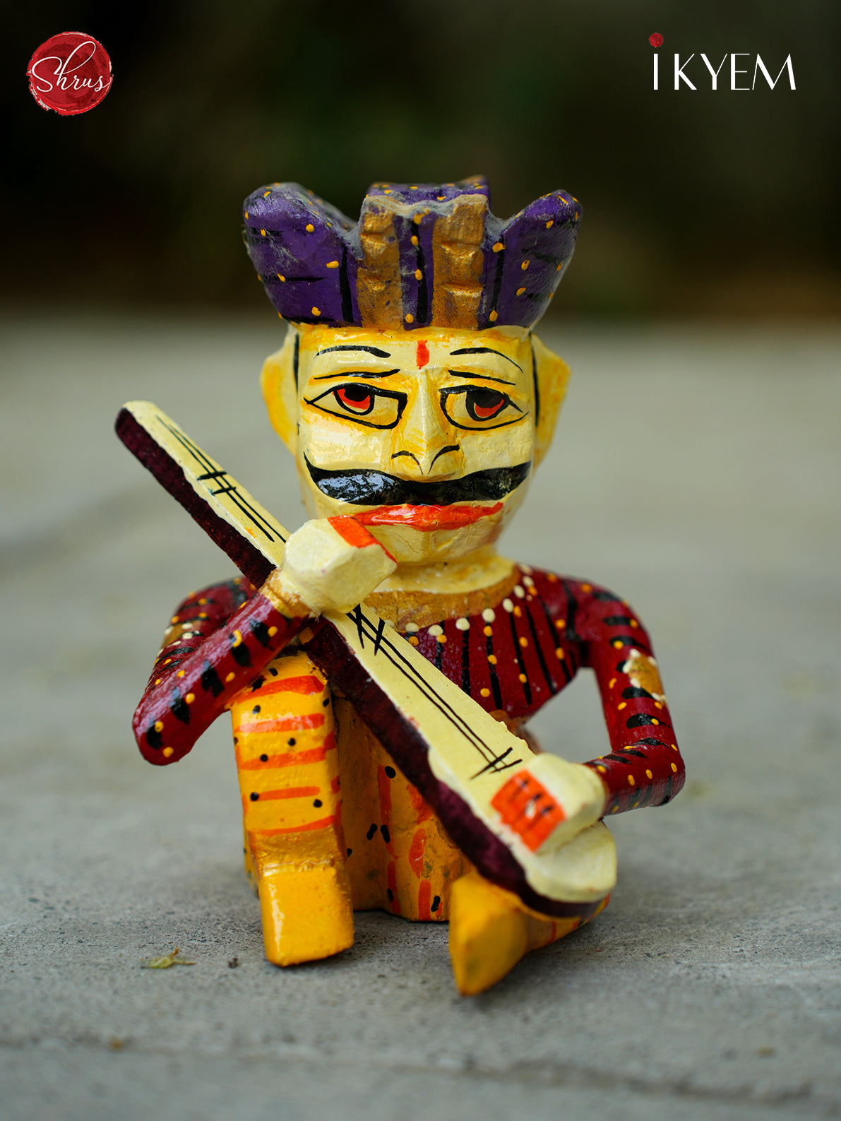 Handpainted Rajasthani Babla Musician Dolls Set