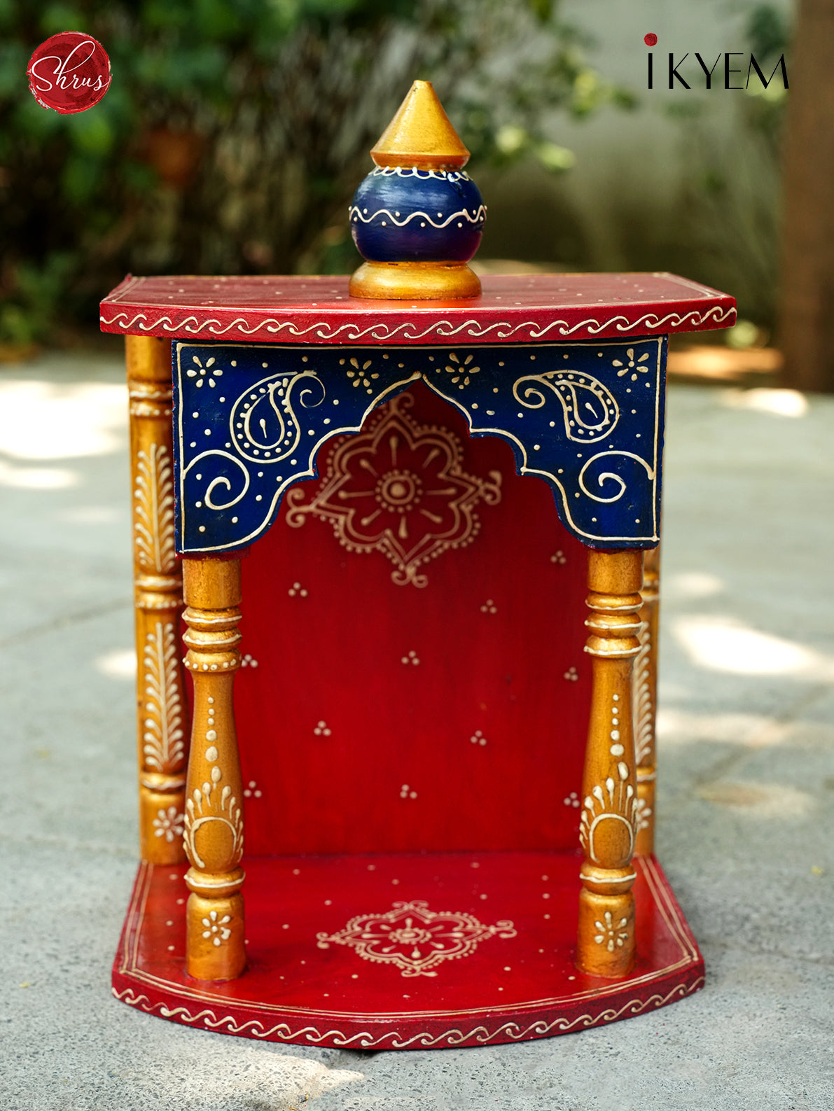 Hand painted Pooja Mantap