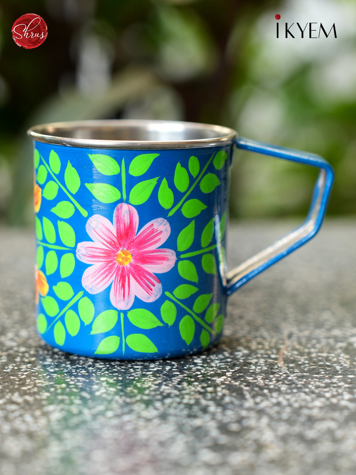 Hand Painted Stainless Steel Cup