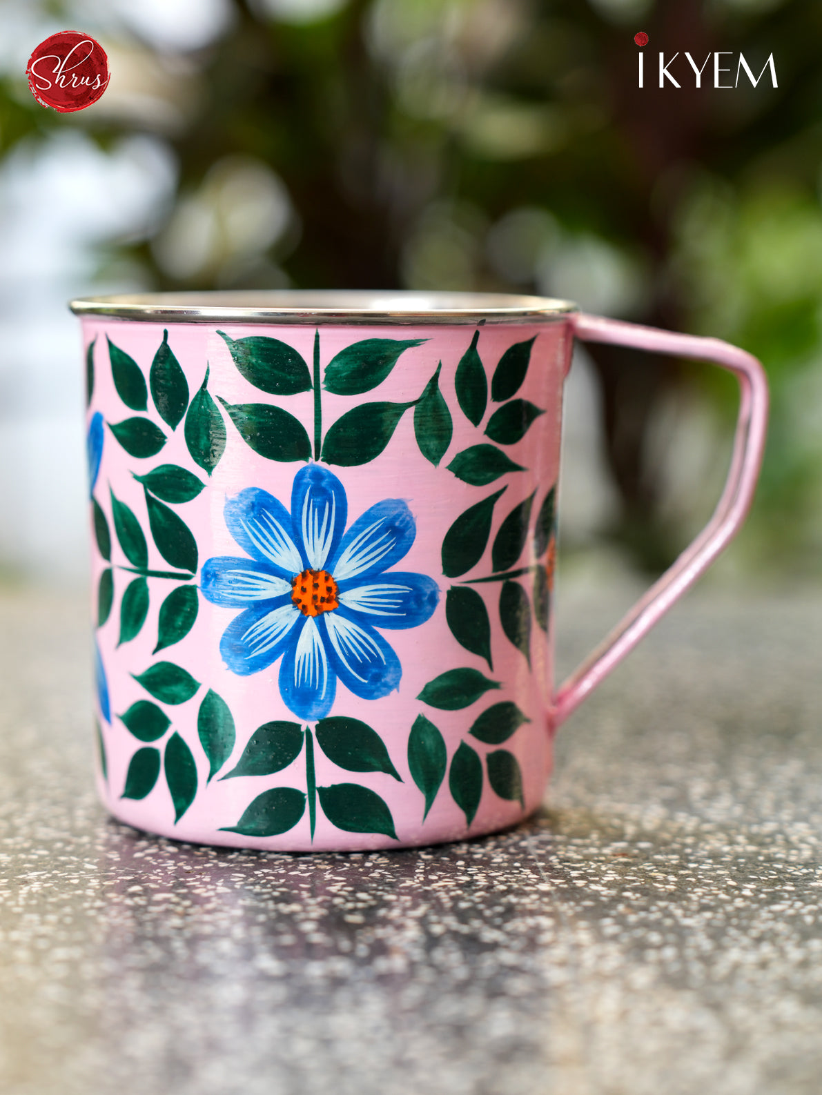 Hand Painted Stainless Steel Cup