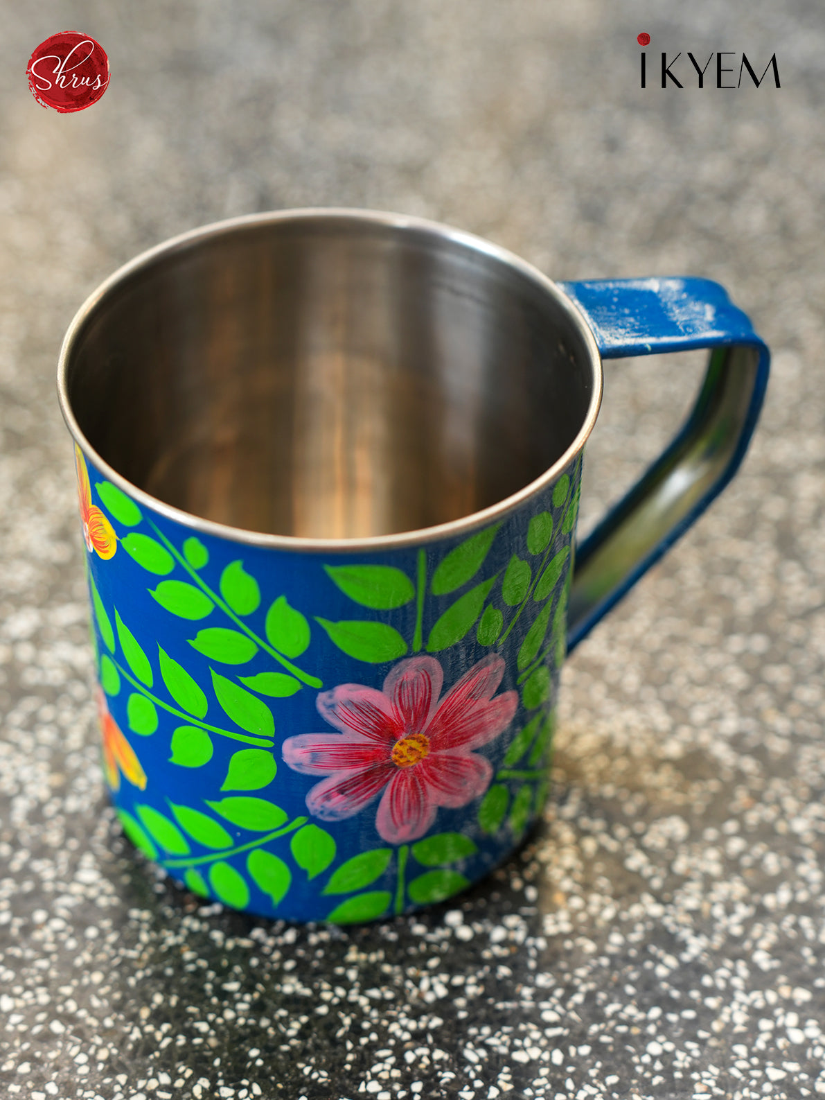 Hand Painted Stainless Steel Cup