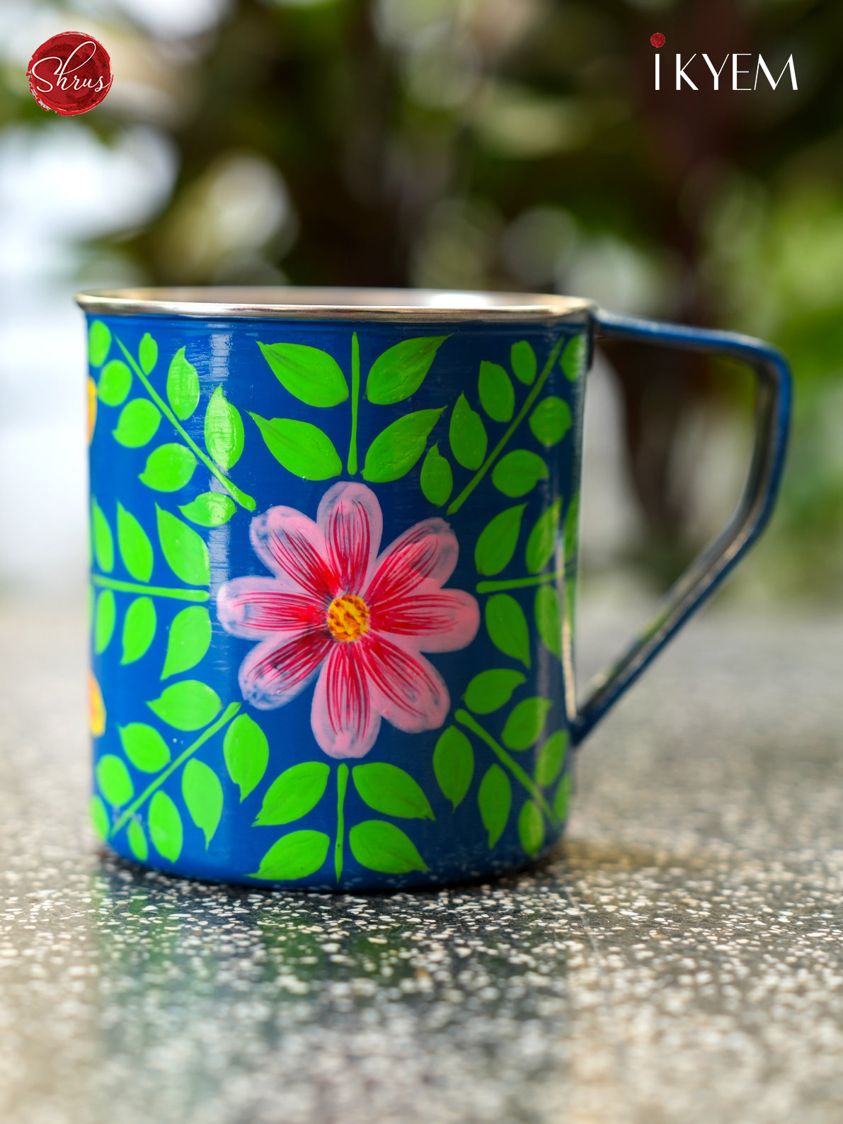 Hand Painted Stainless Steel Cup